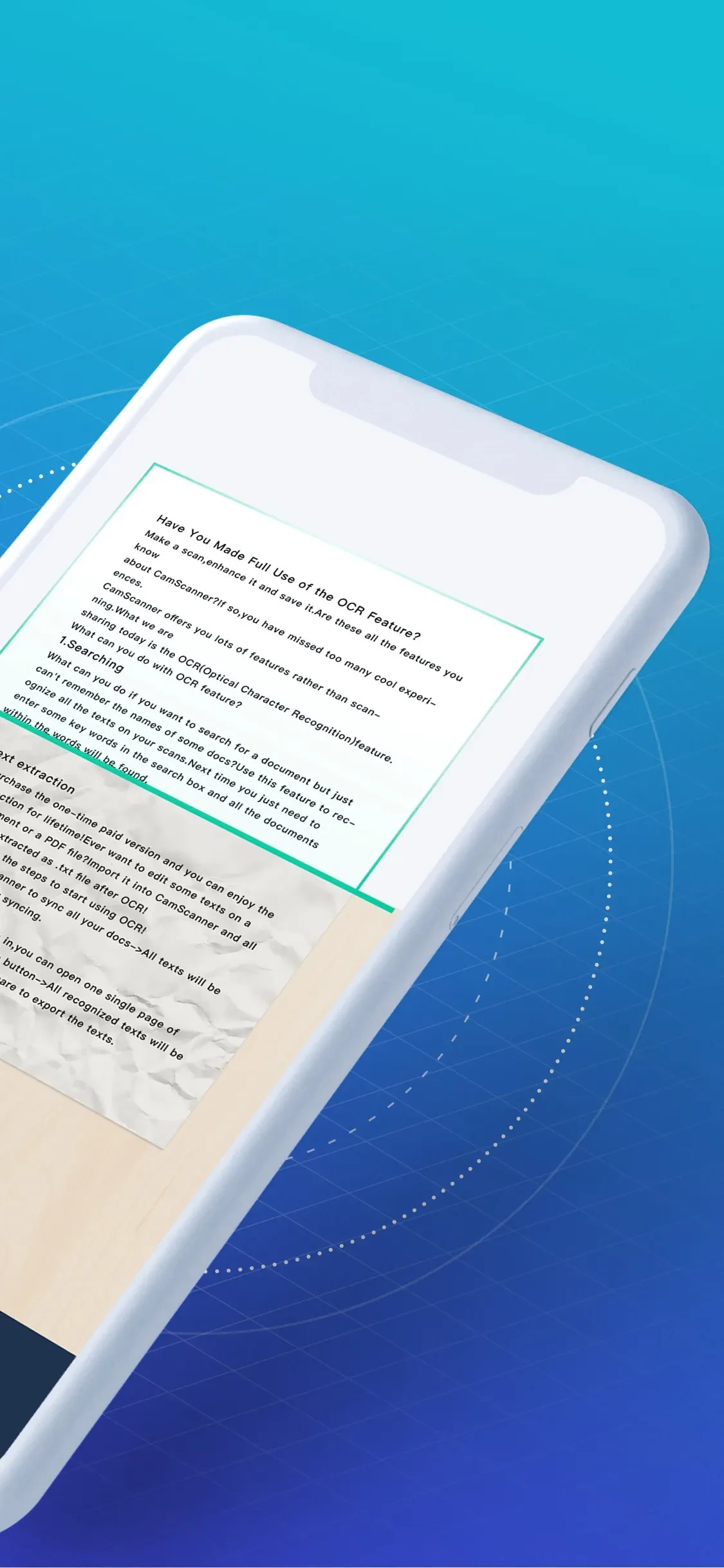 CamScanner + | OCR Scanner app store screenshot 2 — Unknown (iOS)