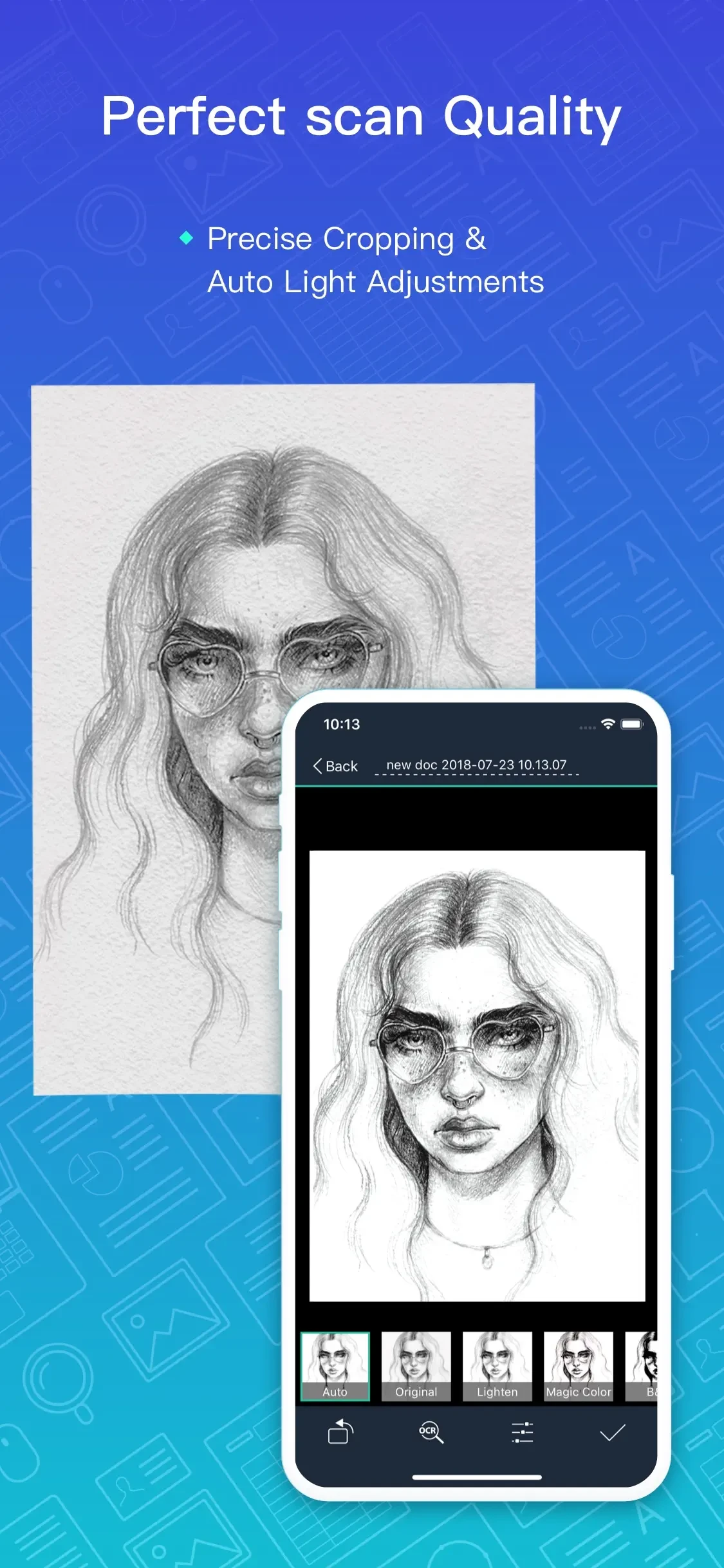 CamScanner + | OCR Scanner app store screenshot 3 — Unknown (iOS)