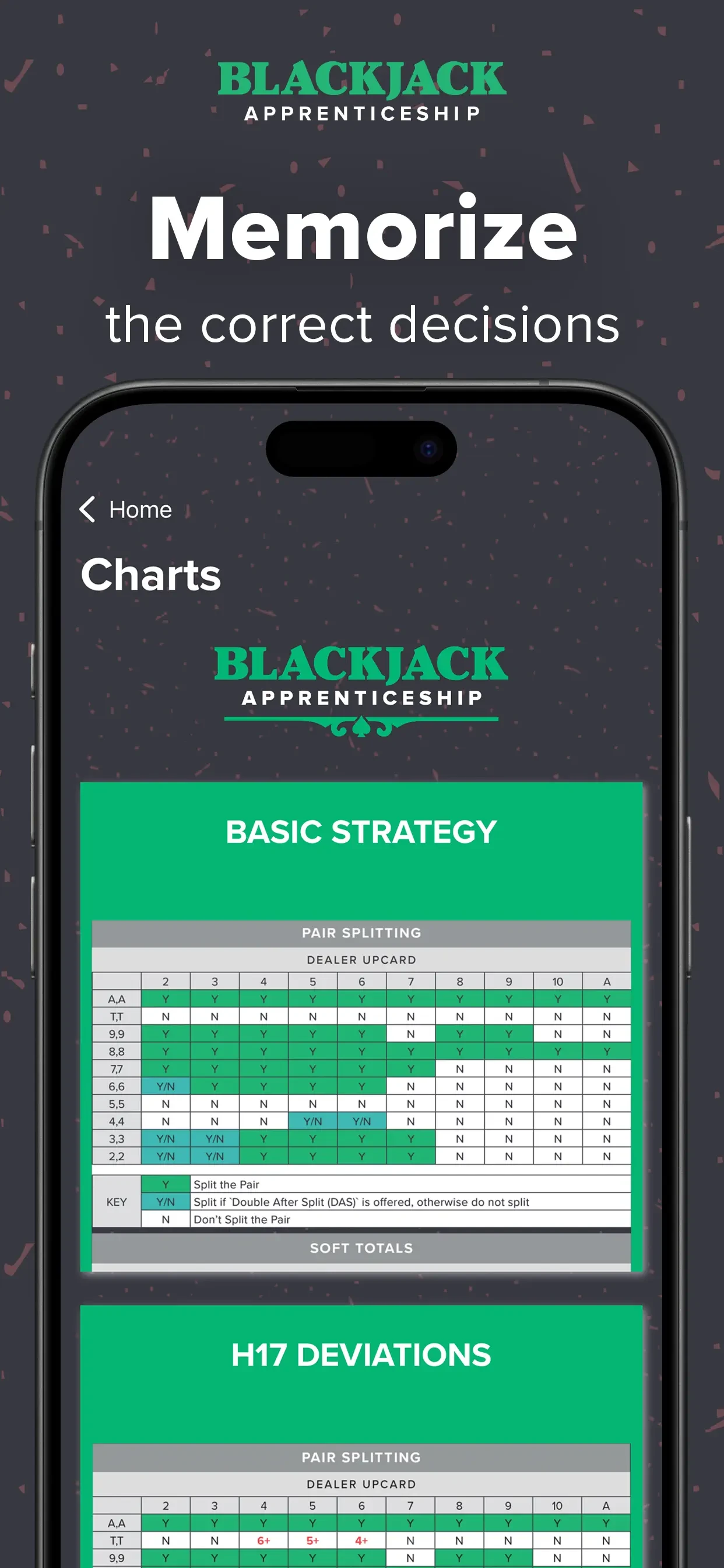Blackjack & Card Counting Pro app store screenshot 3 — Games (iOS)