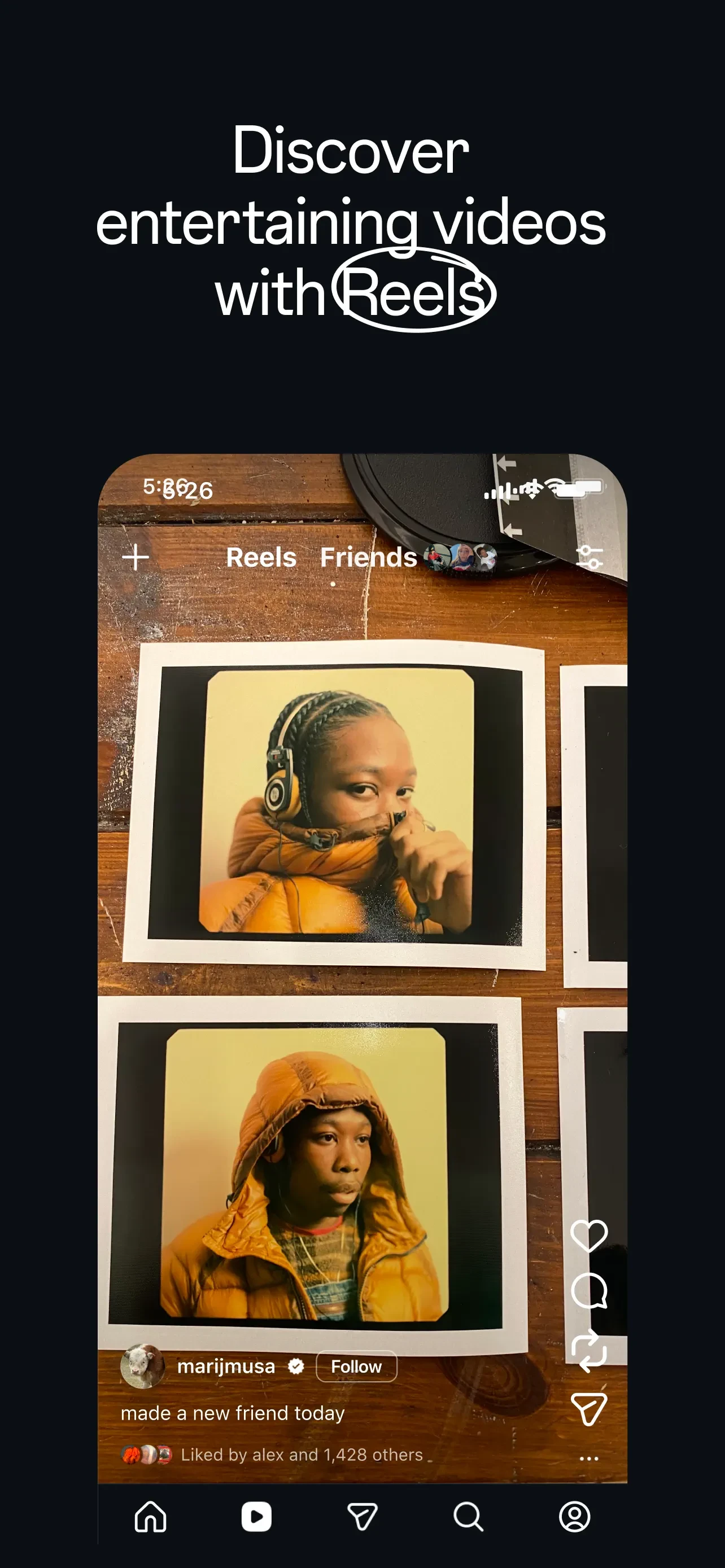 Instagram app store screenshot 1 — Photo & Video (iOS)