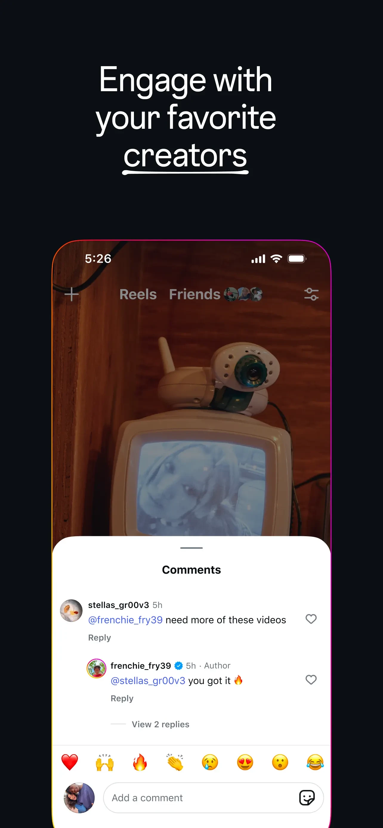 Instagram app store screenshot 2 — Photo & Video (iOS)