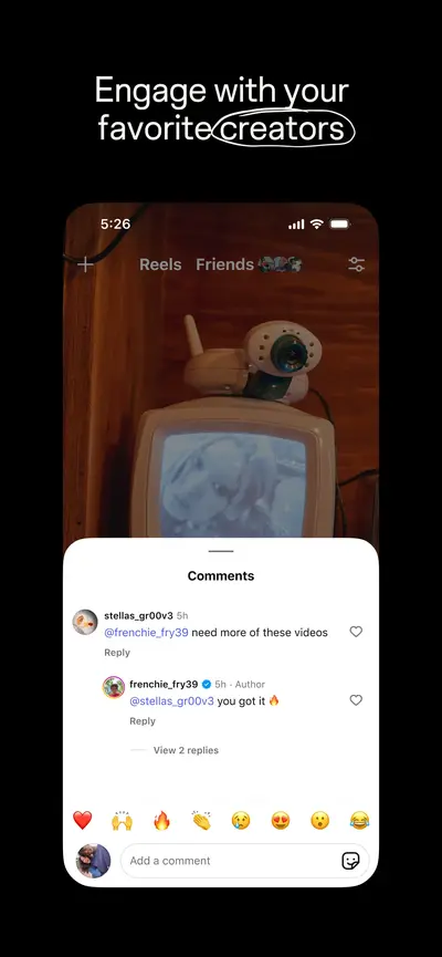 Instagram app store screenshot 2 — Photo & Video (iOS)