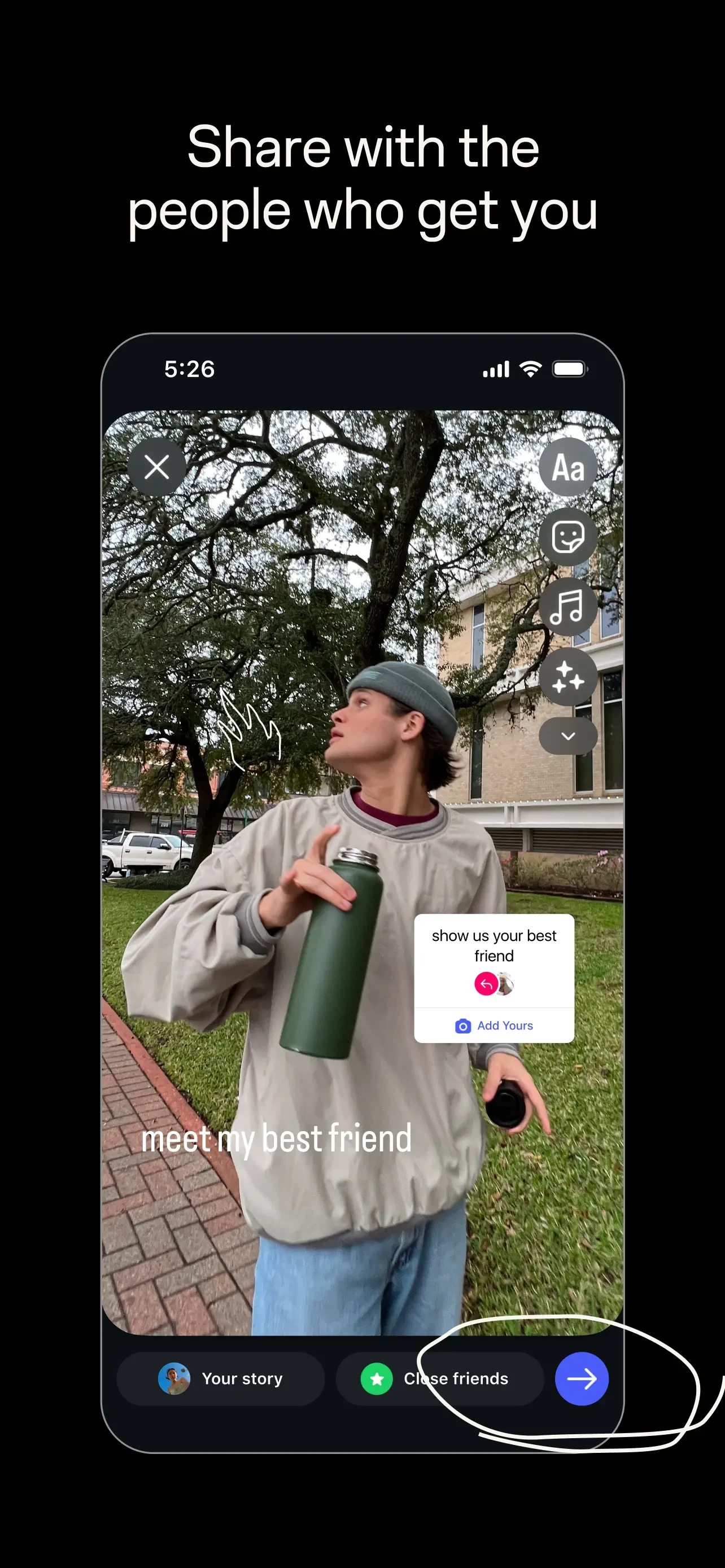 Instagram app store screenshot 3 — Photo & Video (iOS)
