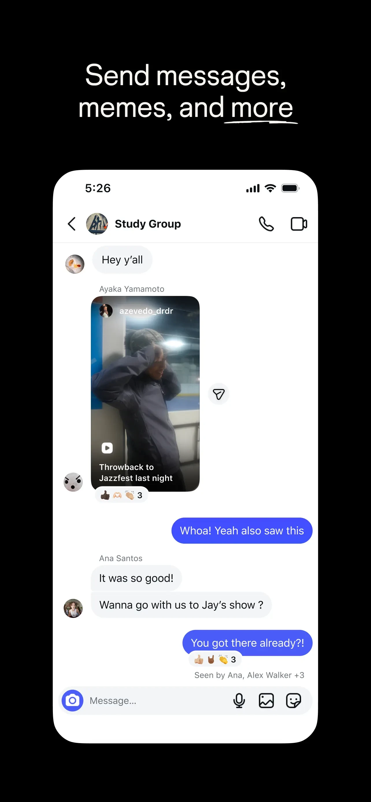 Instagram app store screenshot 4 — Photo & Video (iOS)