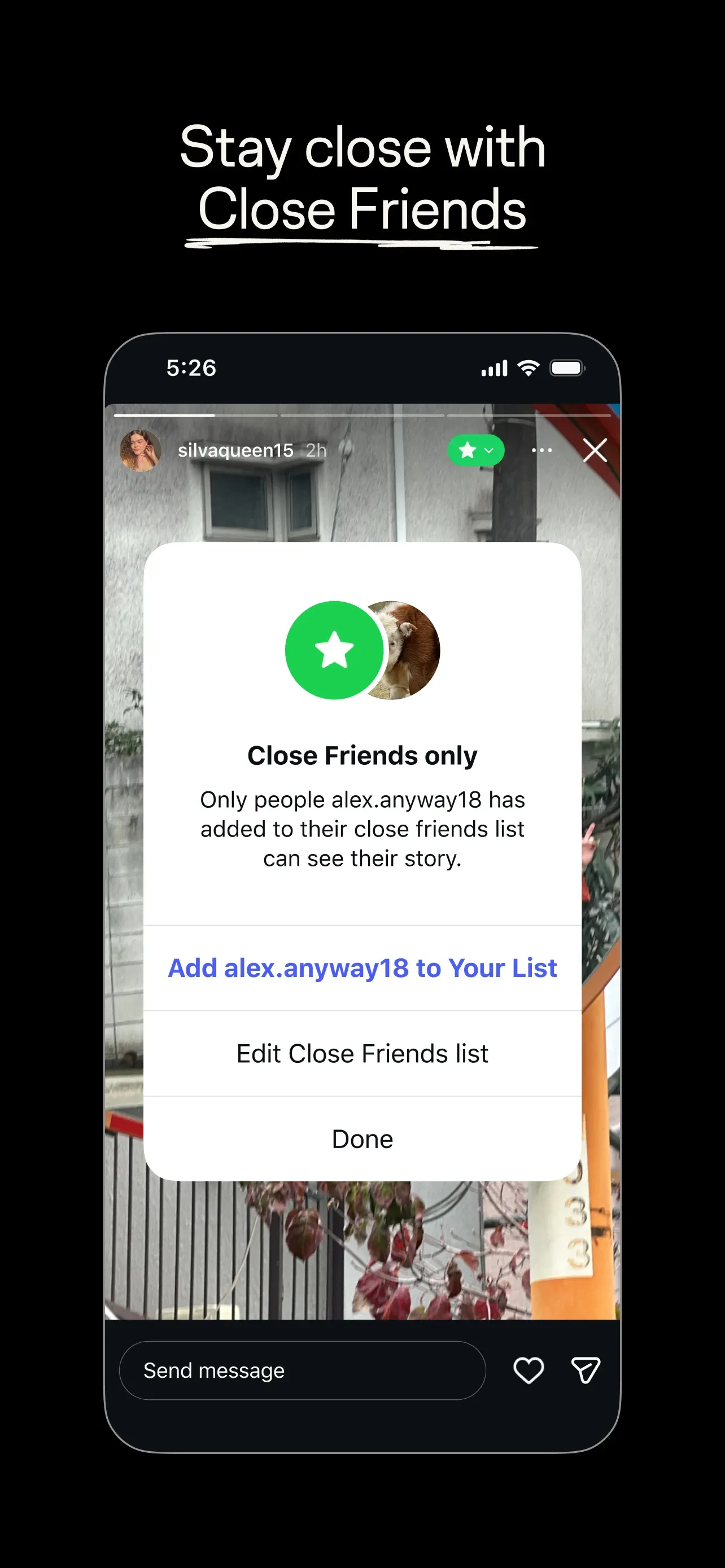 Instagram app store screenshot 6 — Photo & Video (iOS)