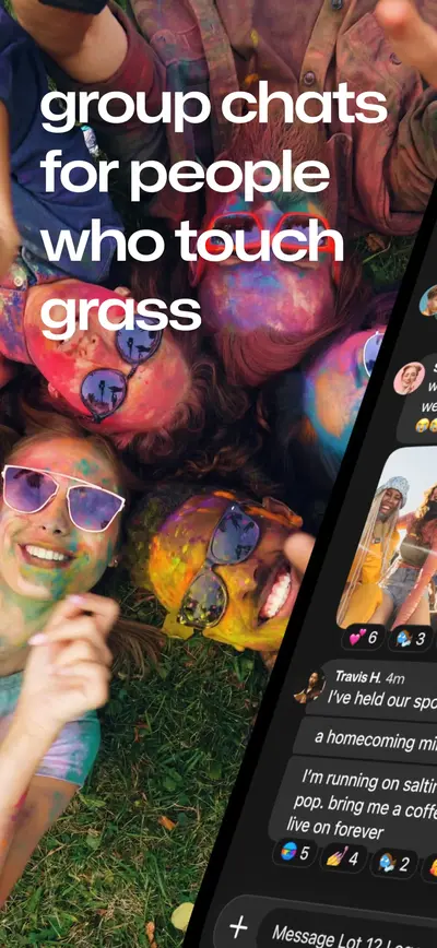 GroupMe app store screenshot 1 — Social Networking (iOS)