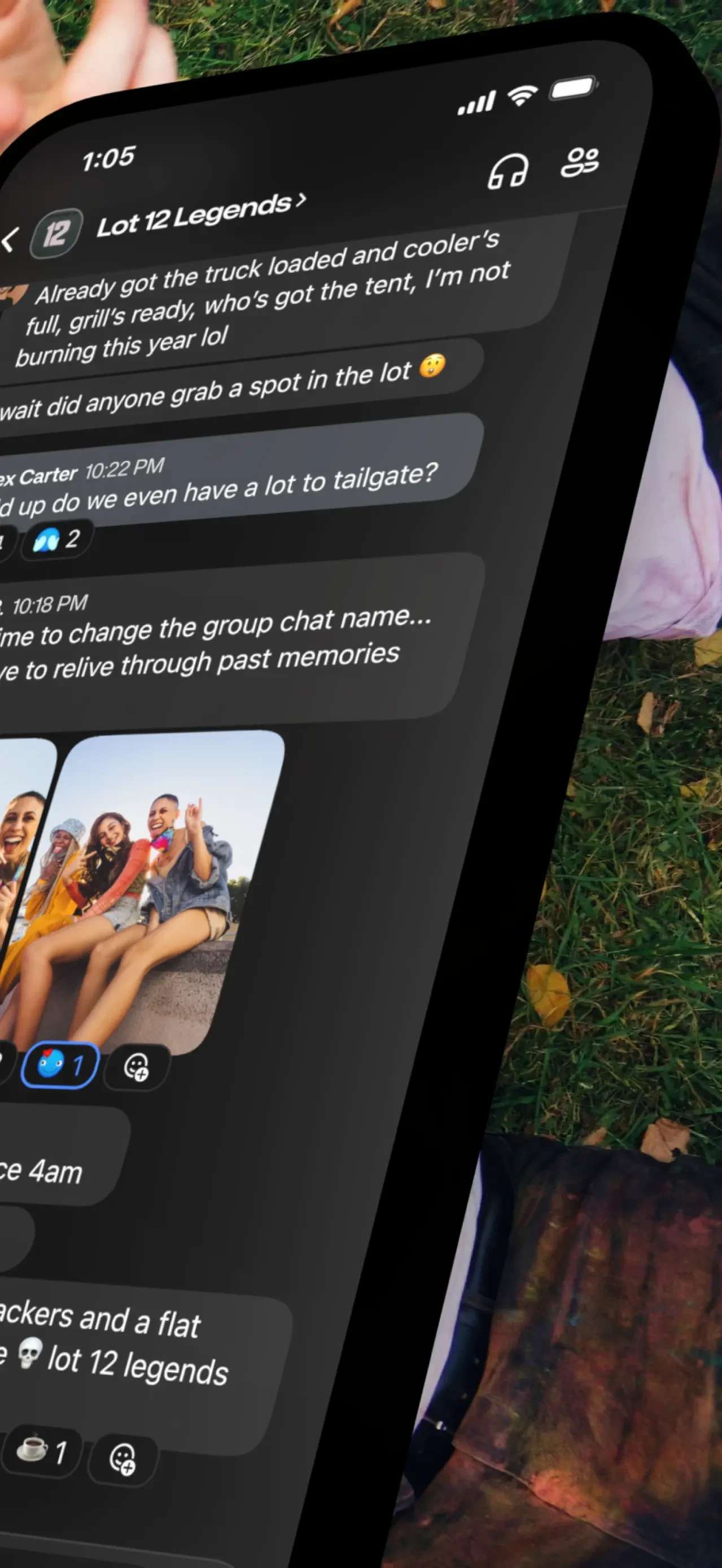 GroupMe app store screenshot 2 — Social Networking (iOS)