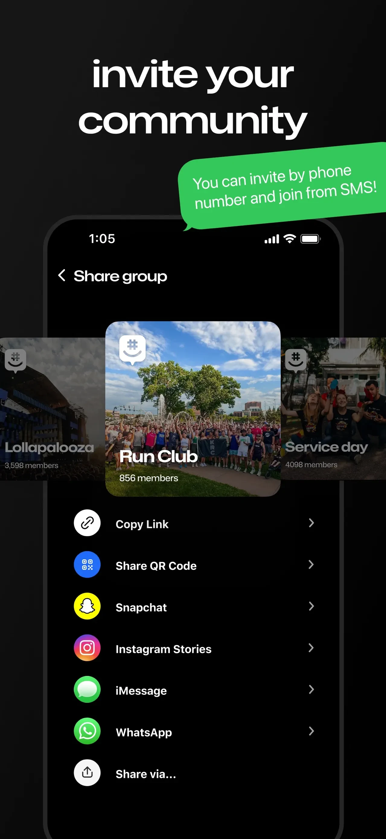 GroupMe app store screenshot 6 — Social Networking (iOS)