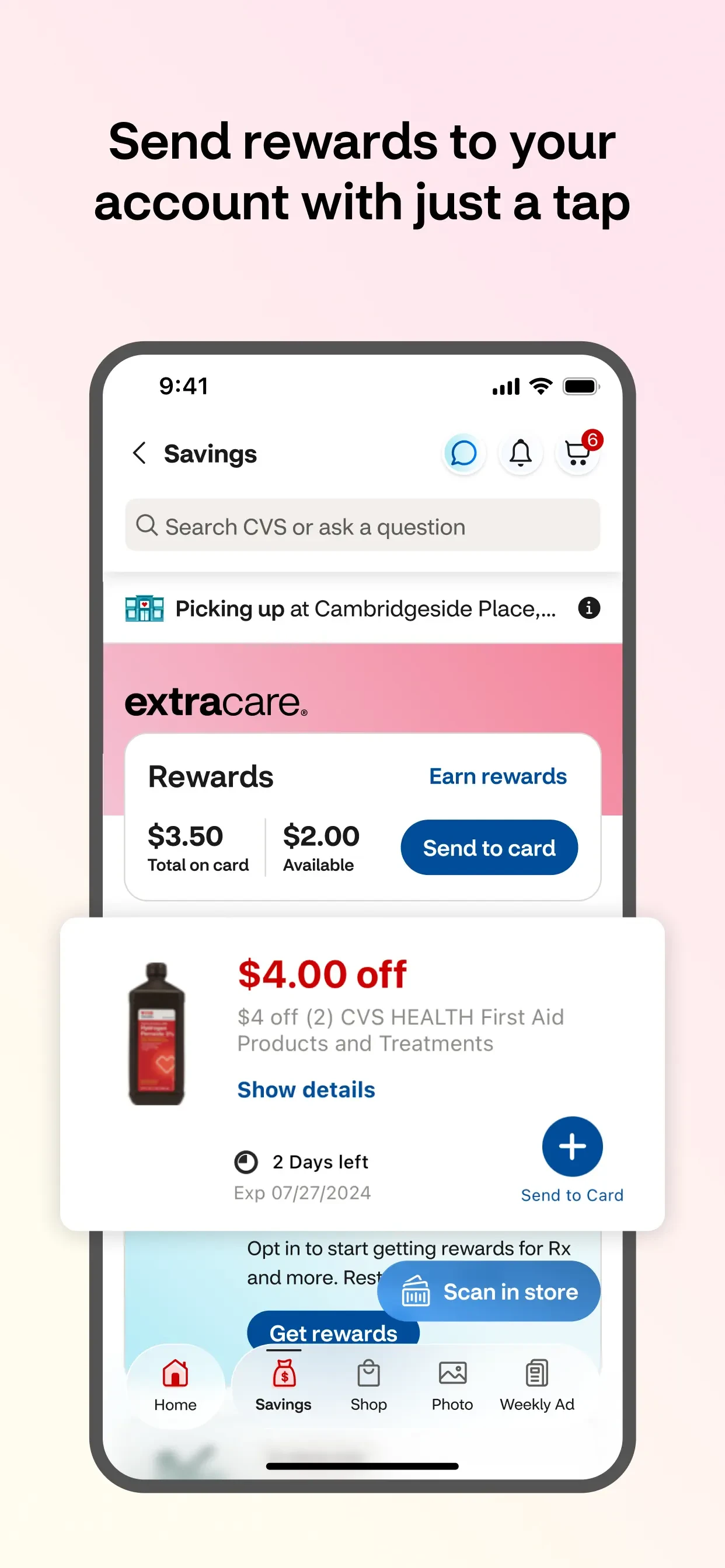 CVS Health app store screenshot 4 — Medical (iOS)