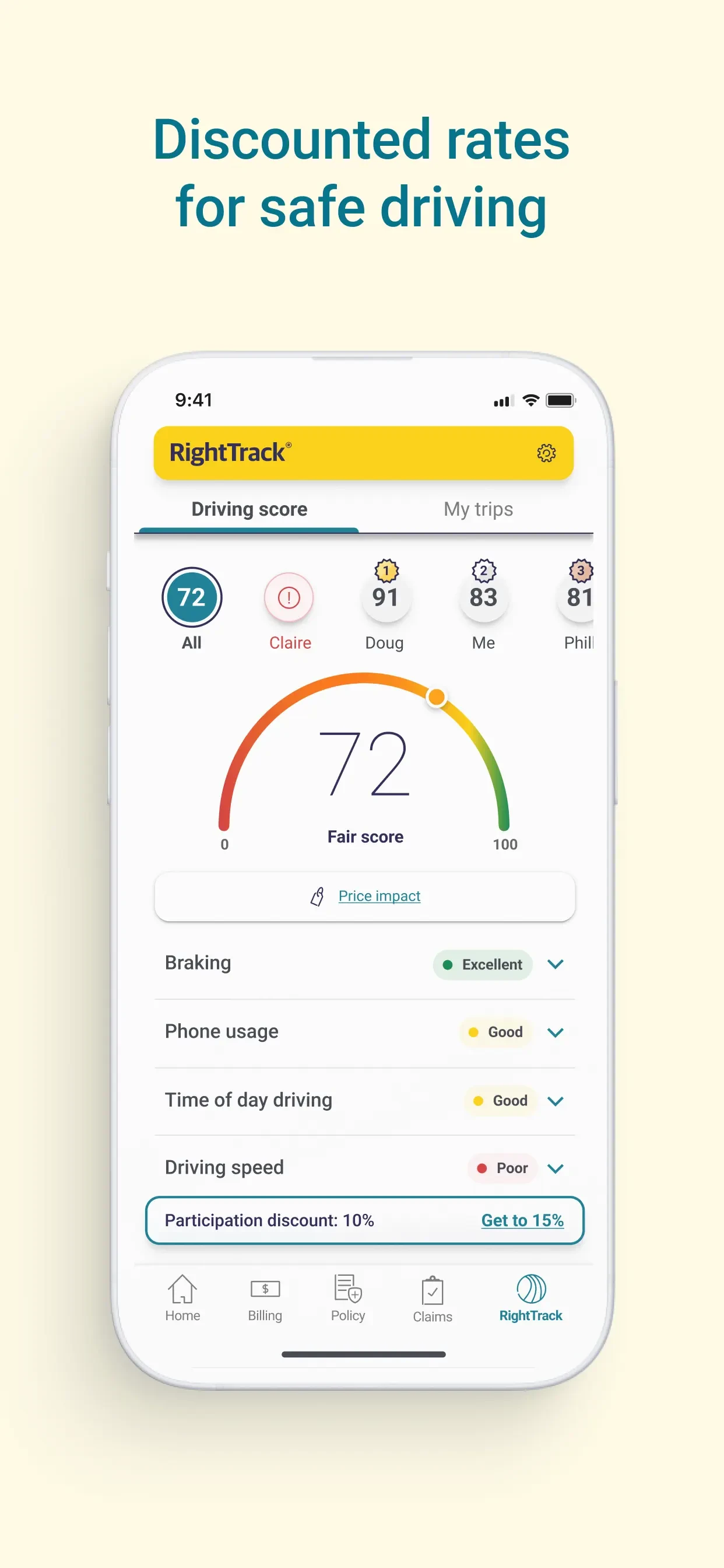 Liberty Mutual Mobile app store screenshot 5 — Finance (iOS)