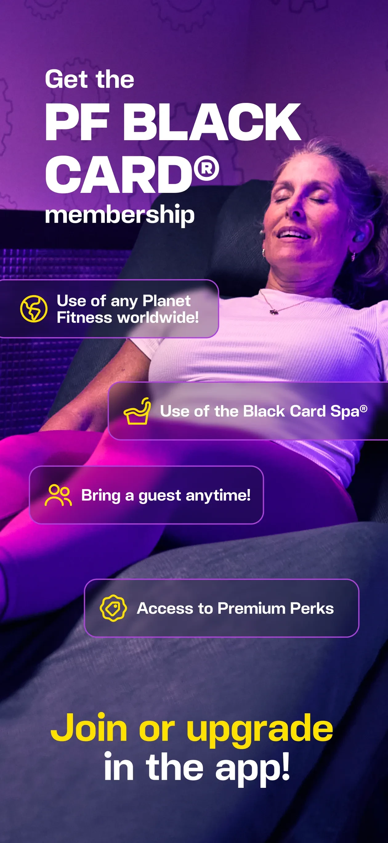 Planet Fitness app store screenshot 8 — Health & Fitness (iOS)