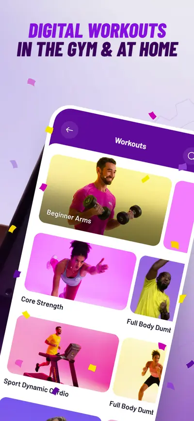Planet Fitness app store screenshot 1 — Health & Fitness (iOS)