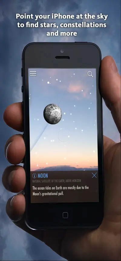 SkyView® app store screenshot 1 — Education (iOS)