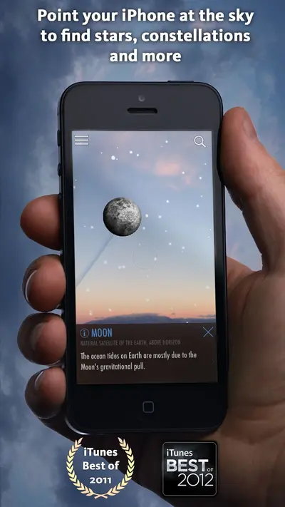 SkyView® app store screenshot 1 — Education (iOS)