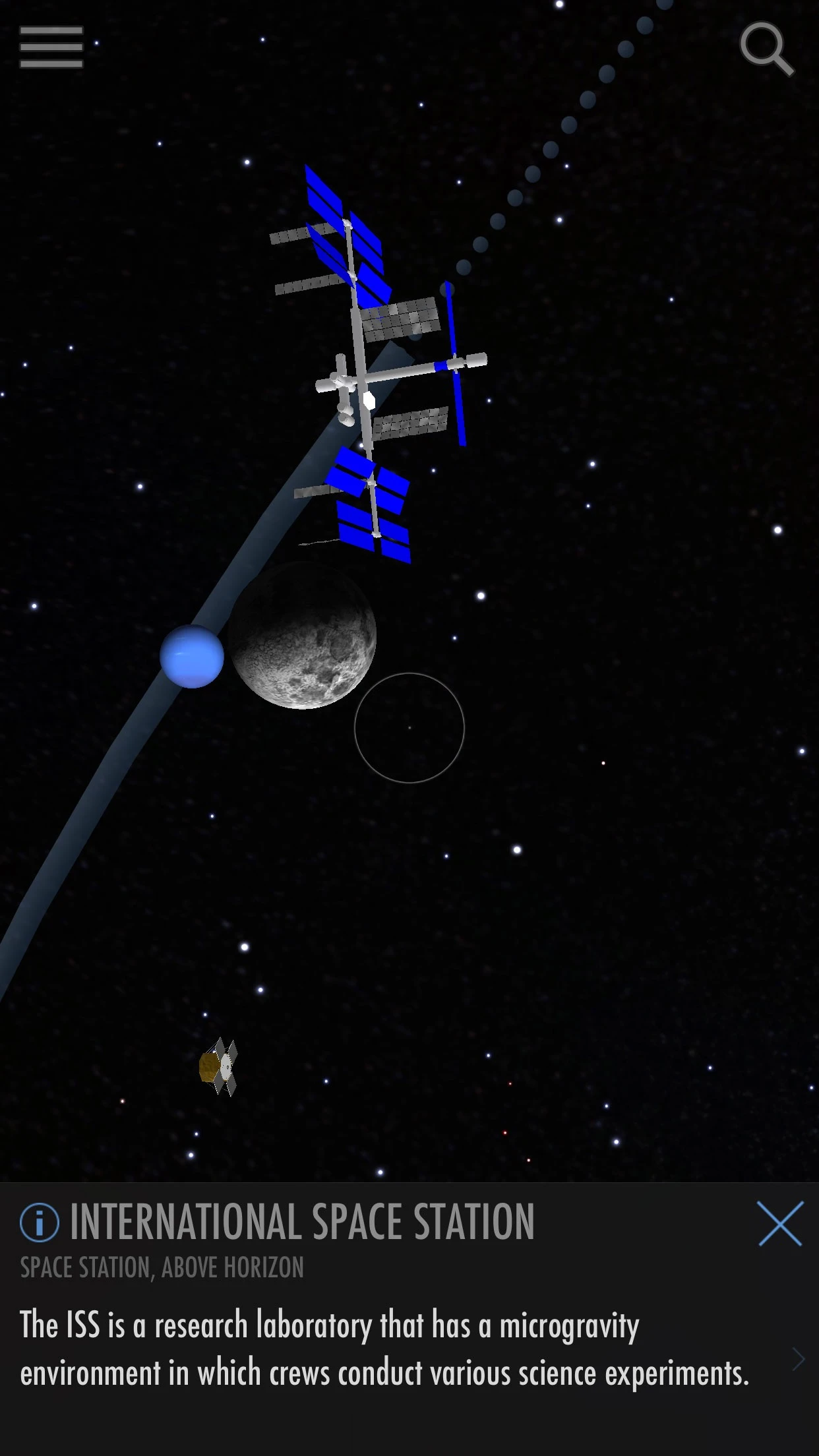 SkyView® app store screenshot 5 — Education (iOS)