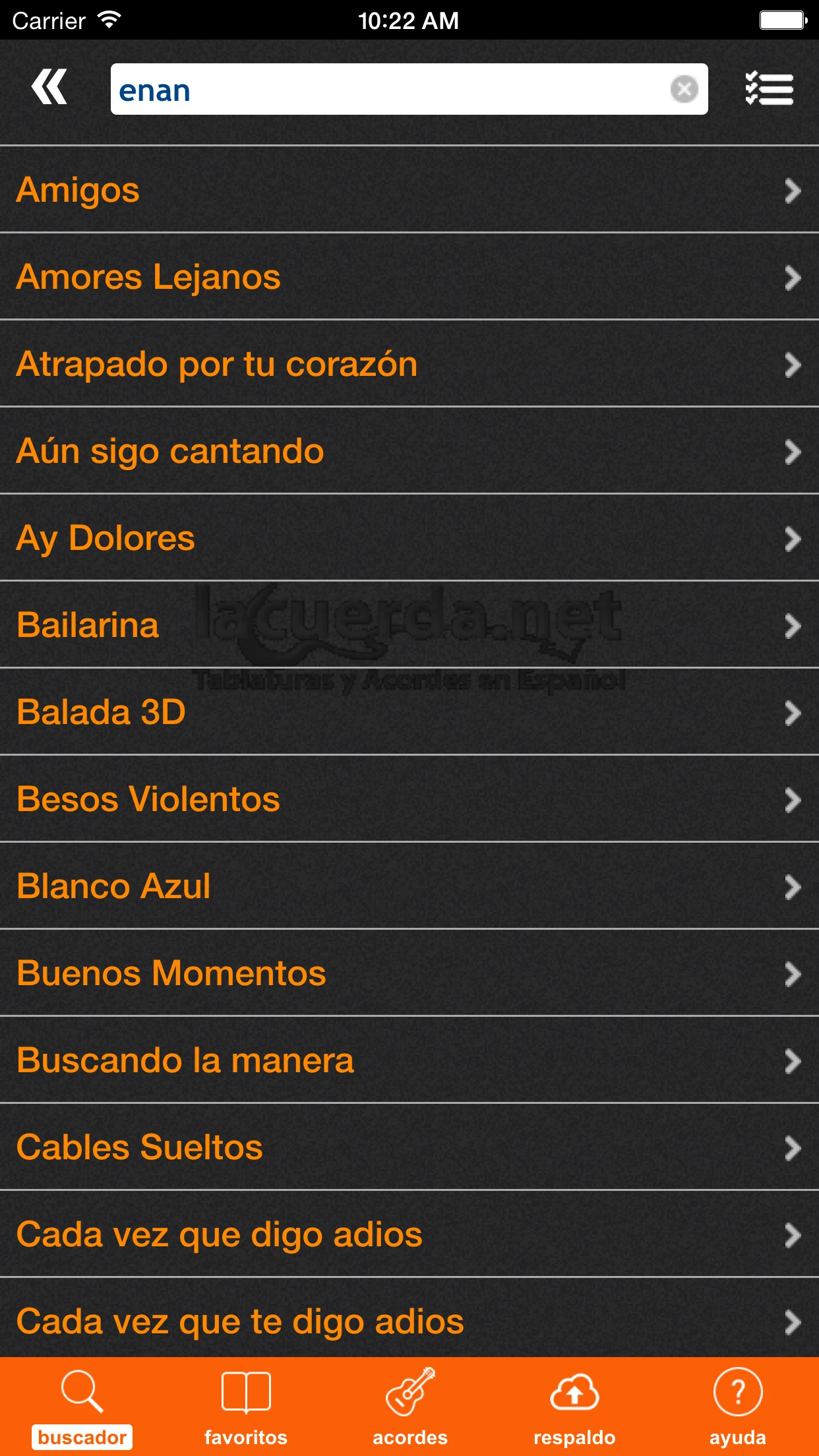 LaCuerda [PRO] app store screenshot 1 — Entertainment (iOS)