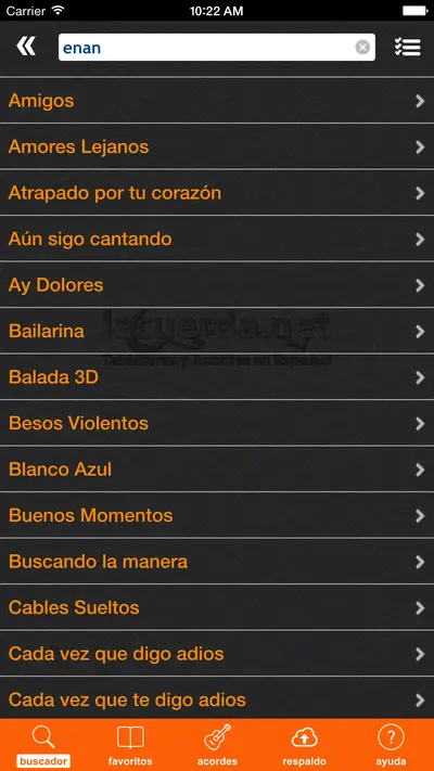 LaCuerda [PRO] app store screenshot 1 — Entertainment (iOS)