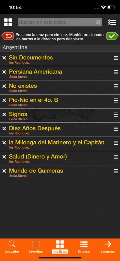 LaCuerda [PRO] app store screenshot 1 — Entertainment (iOS)