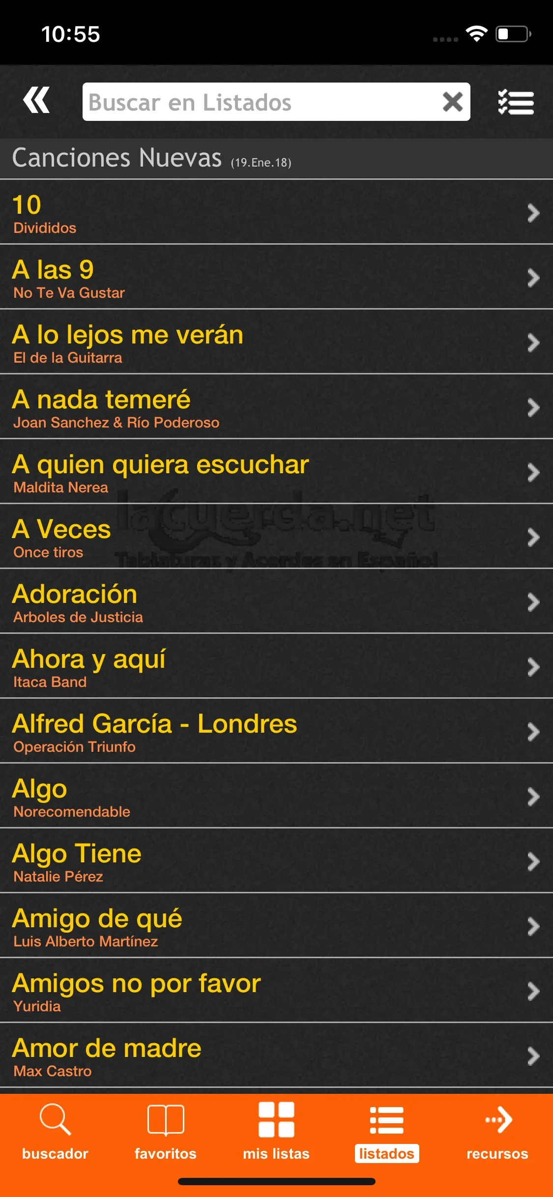 LaCuerda [PRO] app store screenshot 2 — Entertainment (iOS)