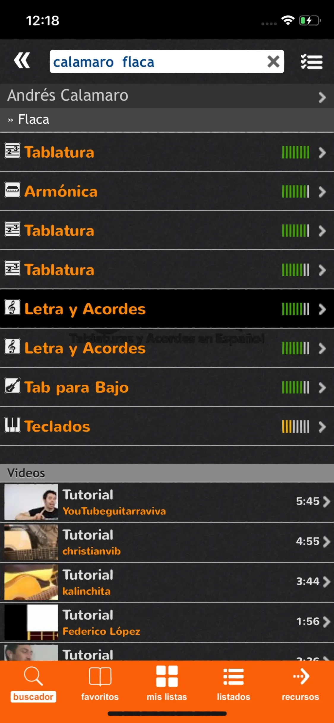LaCuerda [PRO] app store screenshot 3 — Entertainment (iOS)