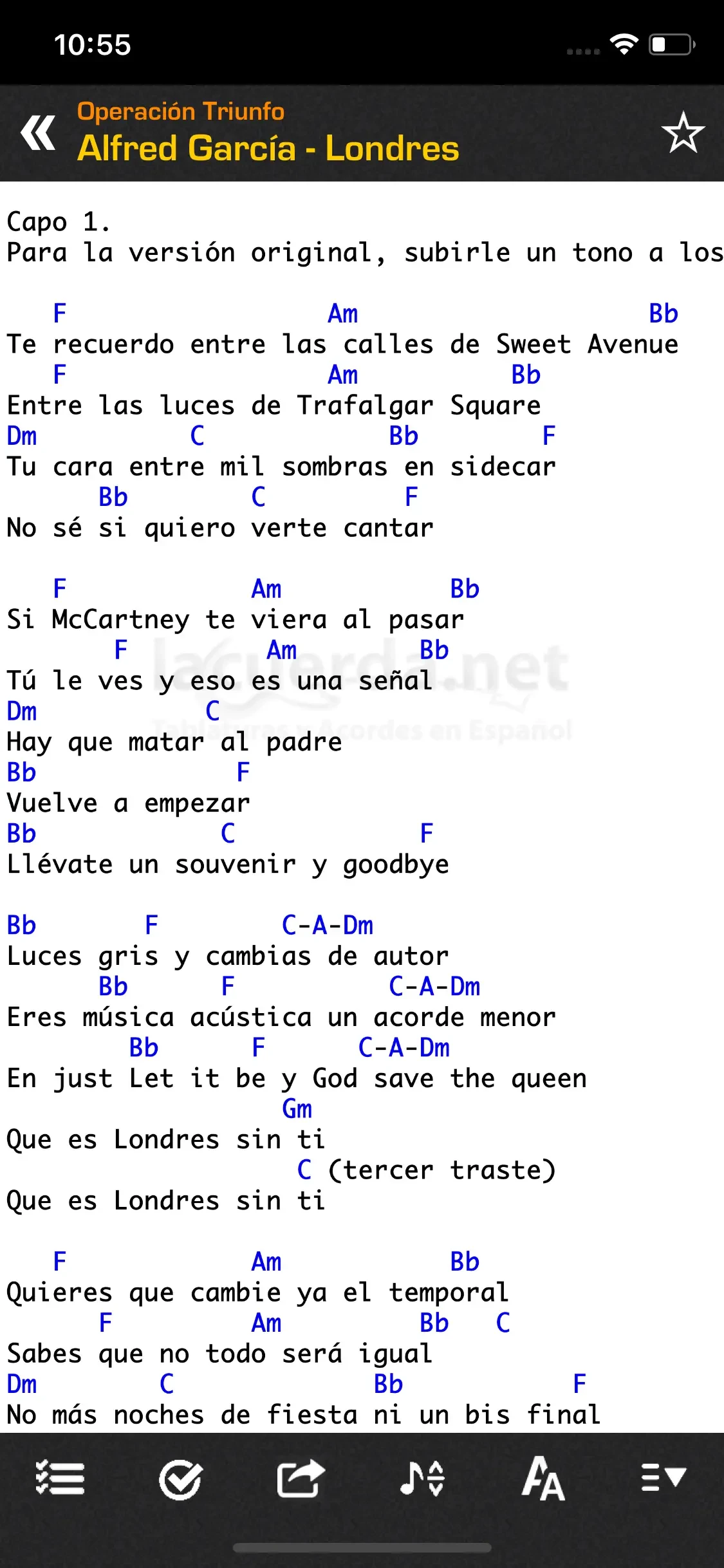 LaCuerda [PRO] app store screenshot 4 — Entertainment (iOS)
