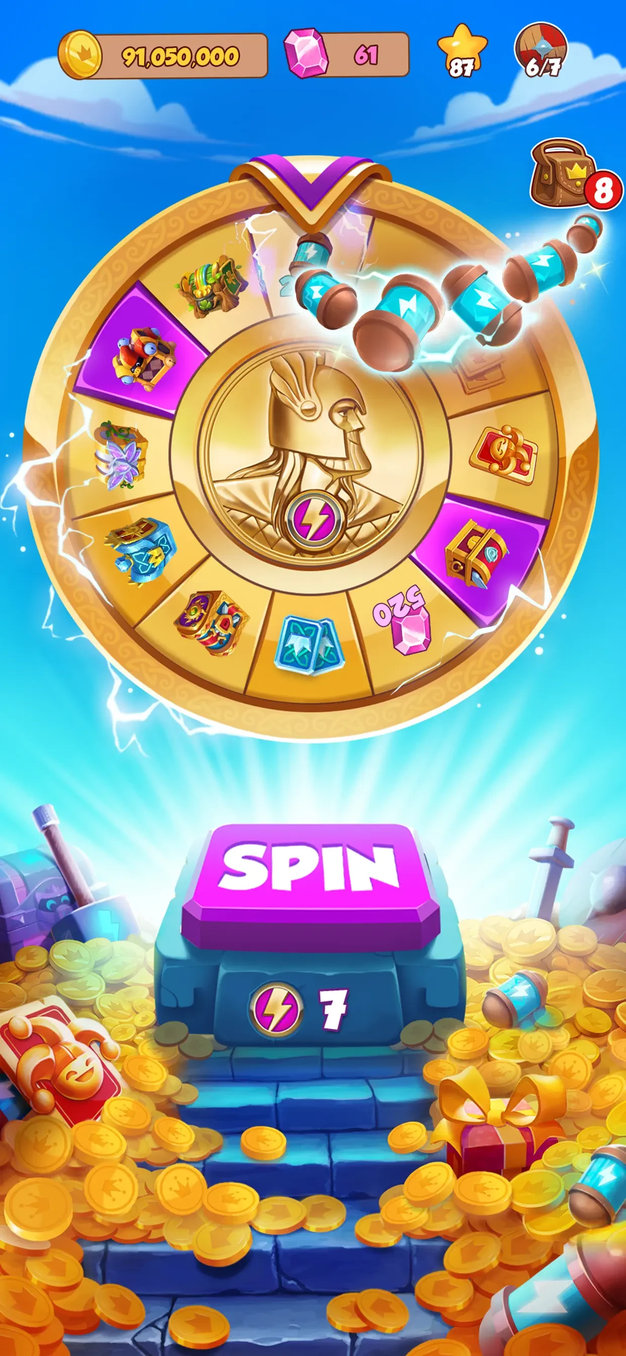 Coin Master app store screenshot 2 — Games (iOS)