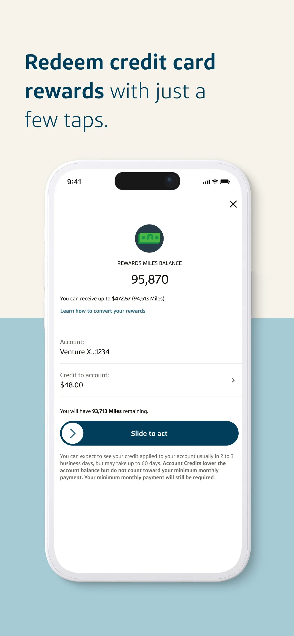Capital One Mobile app store screenshot 2 — Finance (iOS)
