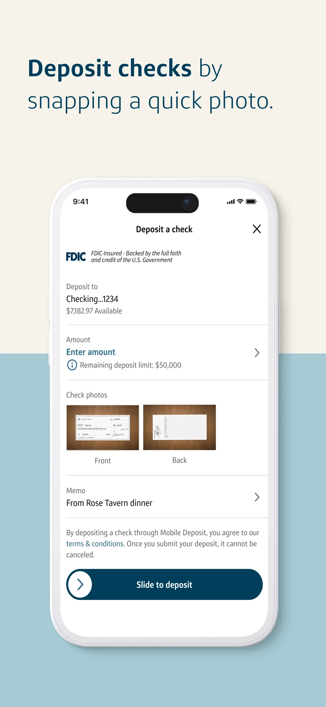 Capital One Mobile app store screenshot 3 — Finance (iOS)