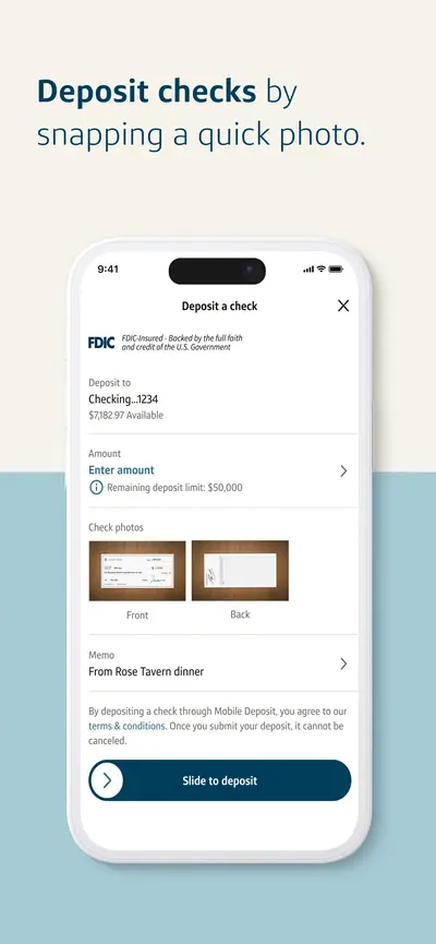 Capital One Mobile app store screenshot 3 — Finance (iOS)
