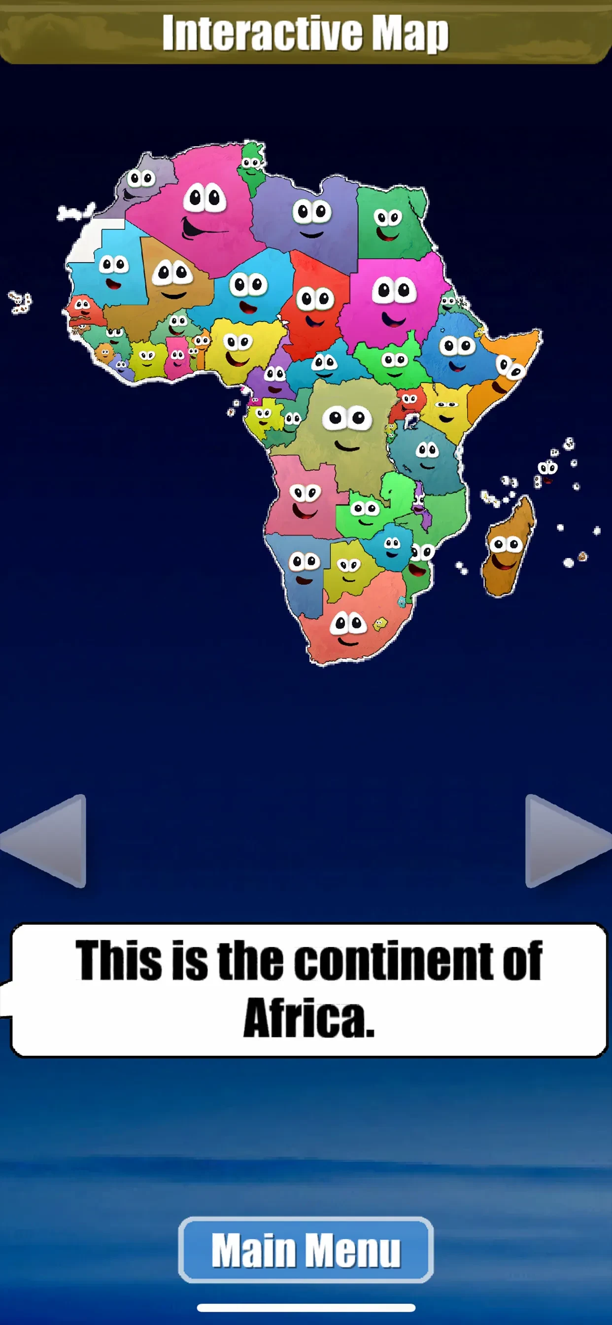 Stack the Countries® app store screenshot 4 — Education (iOS)