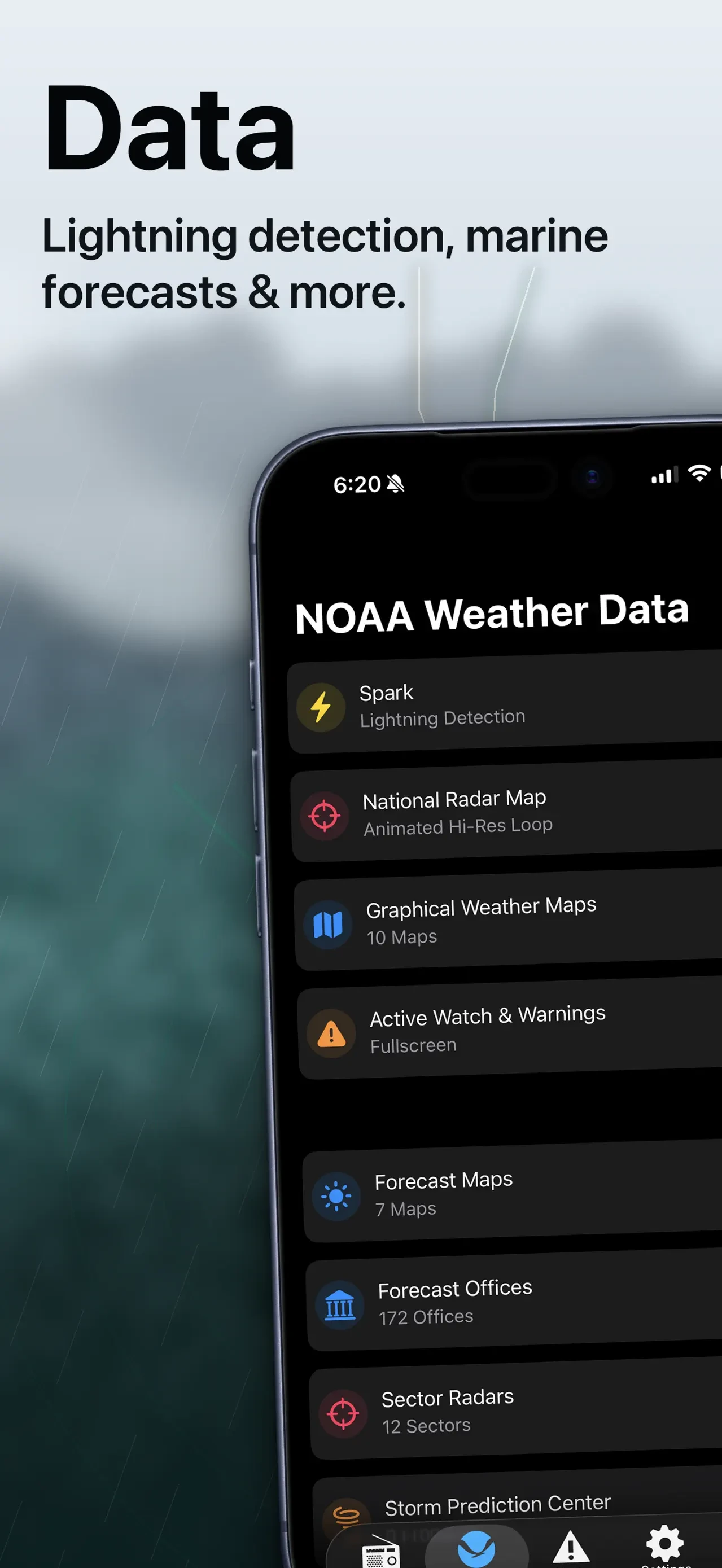 NOAA Weather Radio app store screenshot 3 — Unknown (iOS)
