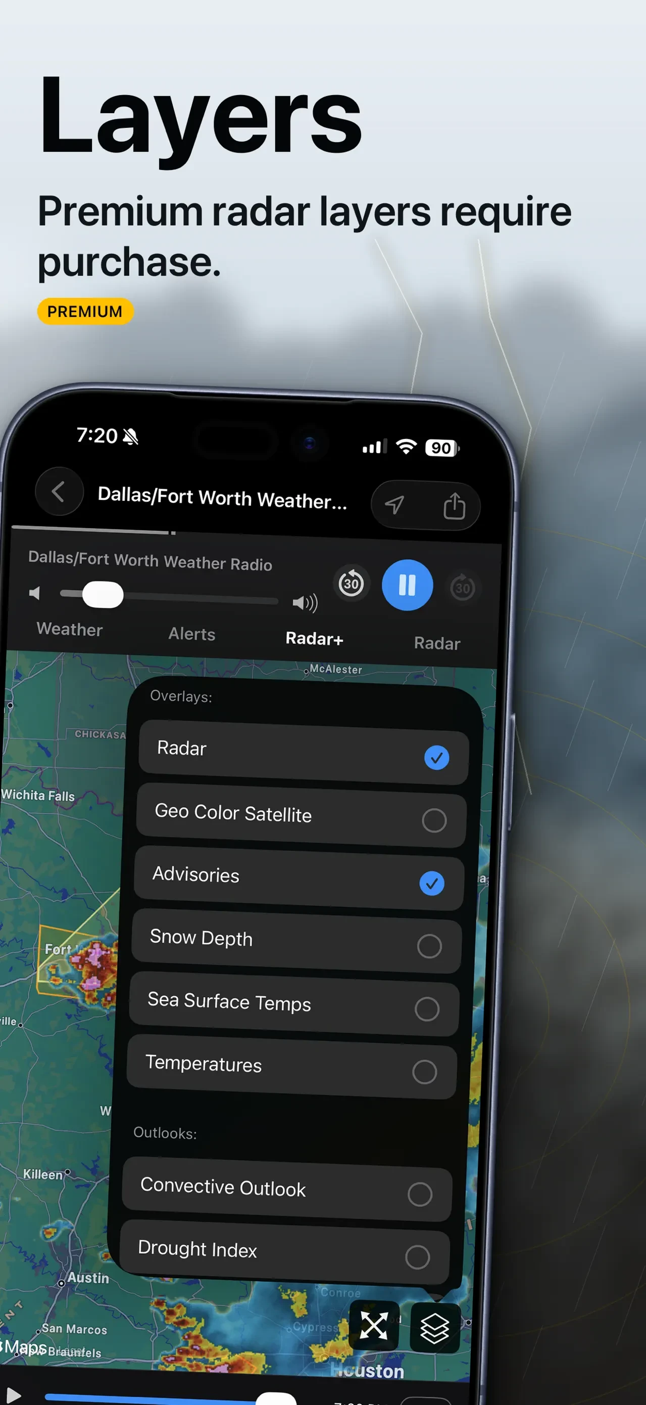 NOAA Weather Radio app store screenshot 4 — Unknown (iOS)
