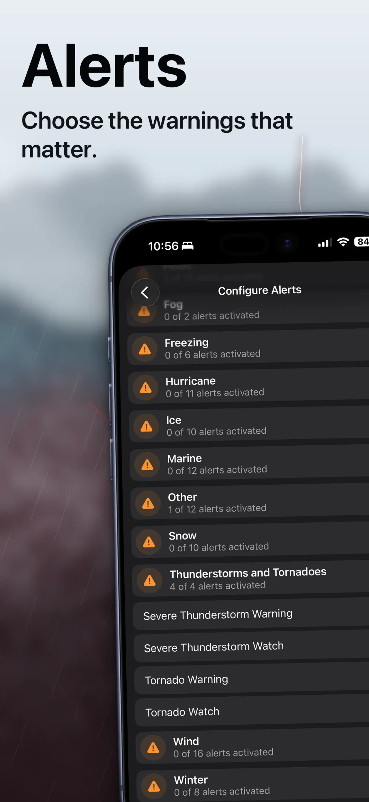 NOAA Weather Radio app store screenshot 5 — Unknown (iOS)