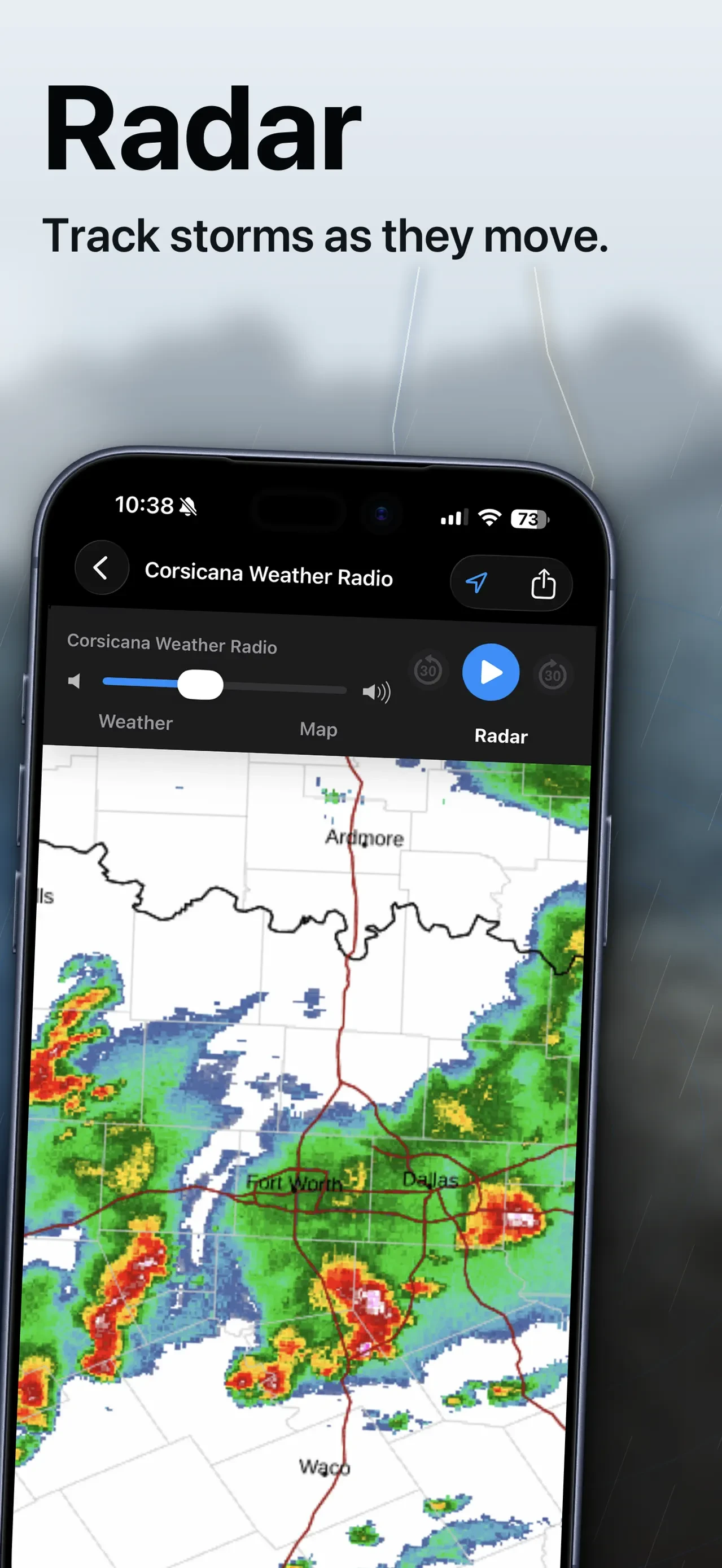 NOAA Weather Radio app store screenshot 7 — Unknown (iOS)