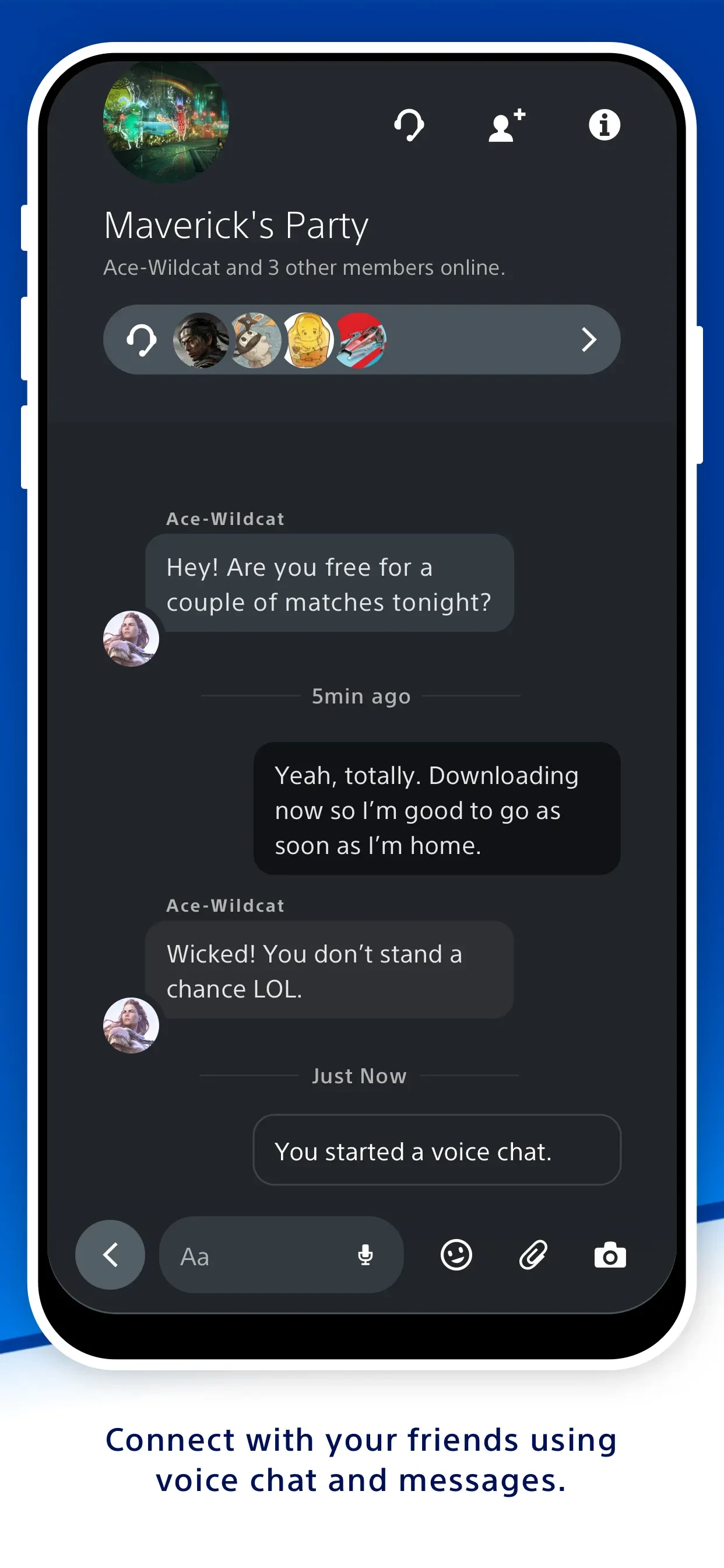 PlayStation App app store screenshot 3 — Unknown (iOS)