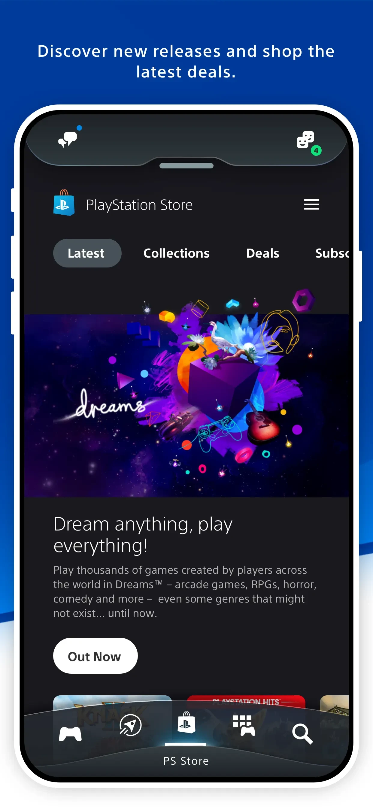 PlayStation App app store screenshot 4 — Unknown (iOS)