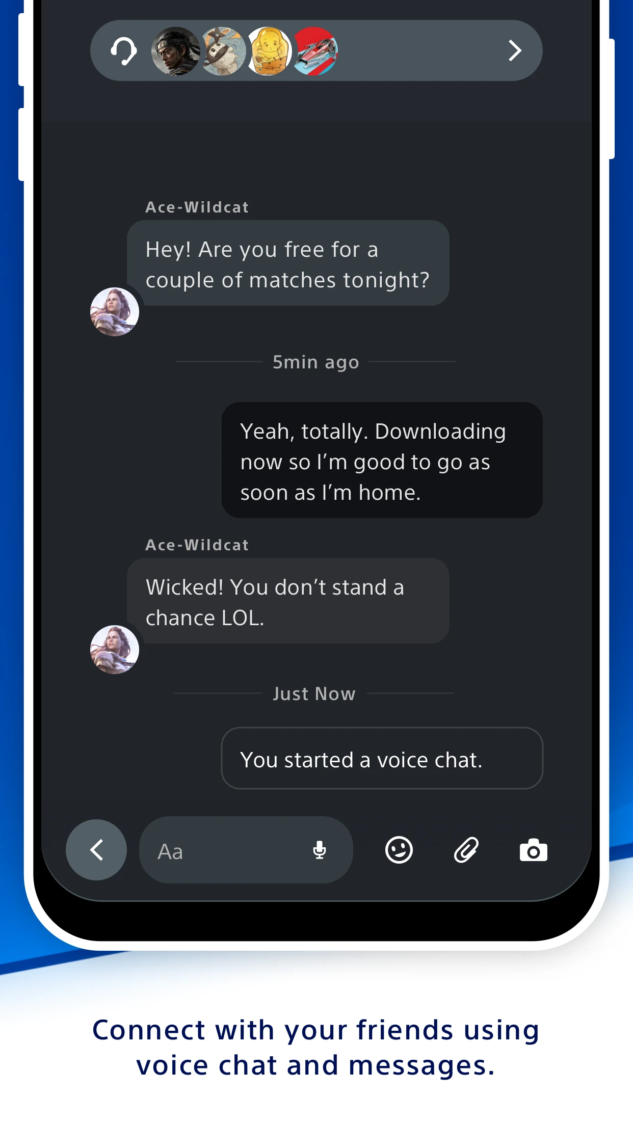 PlayStation App app store screenshot 3 — Unknown (iOS)