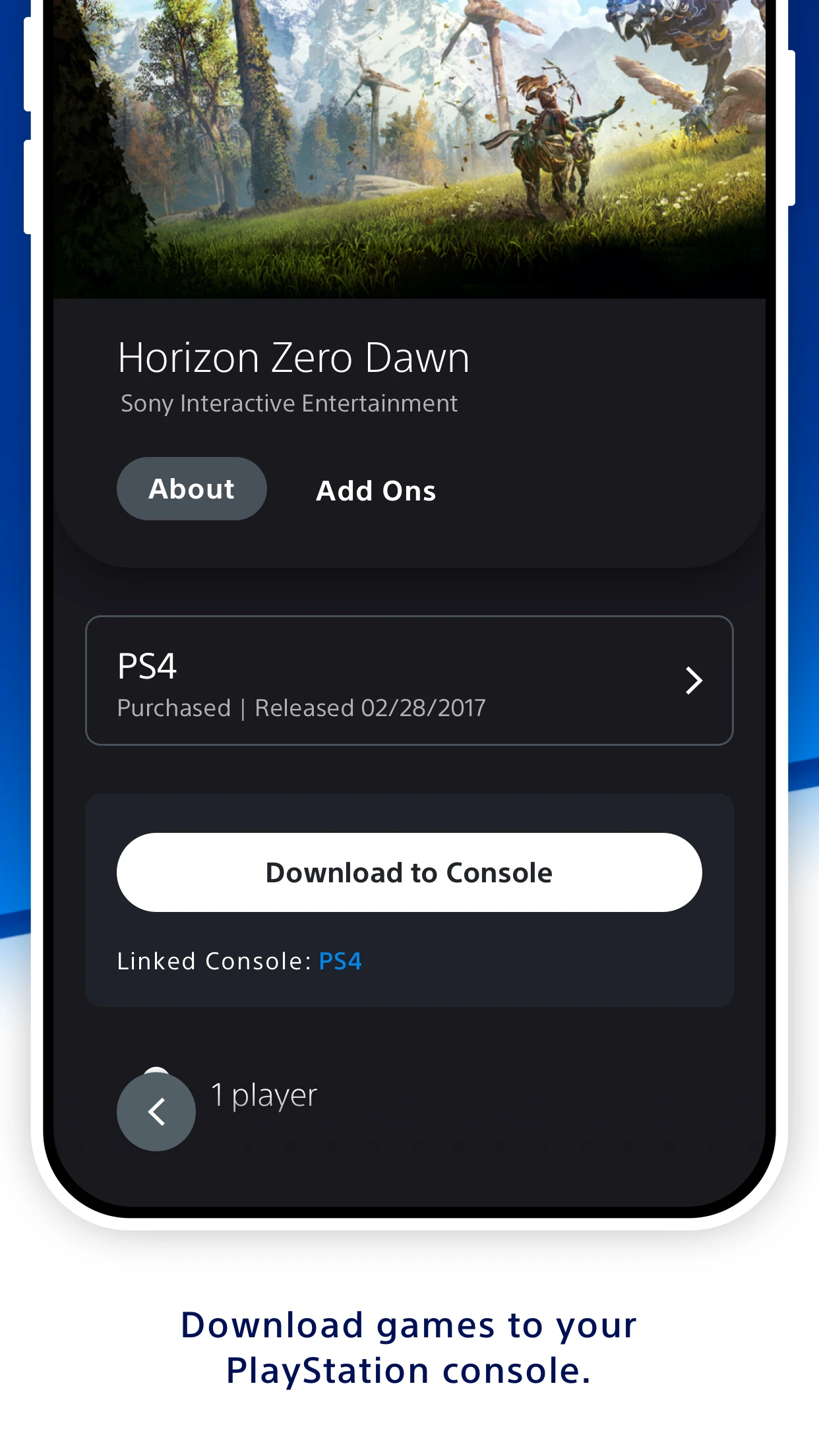 PlayStation App app store screenshot 5 — Unknown (iOS)