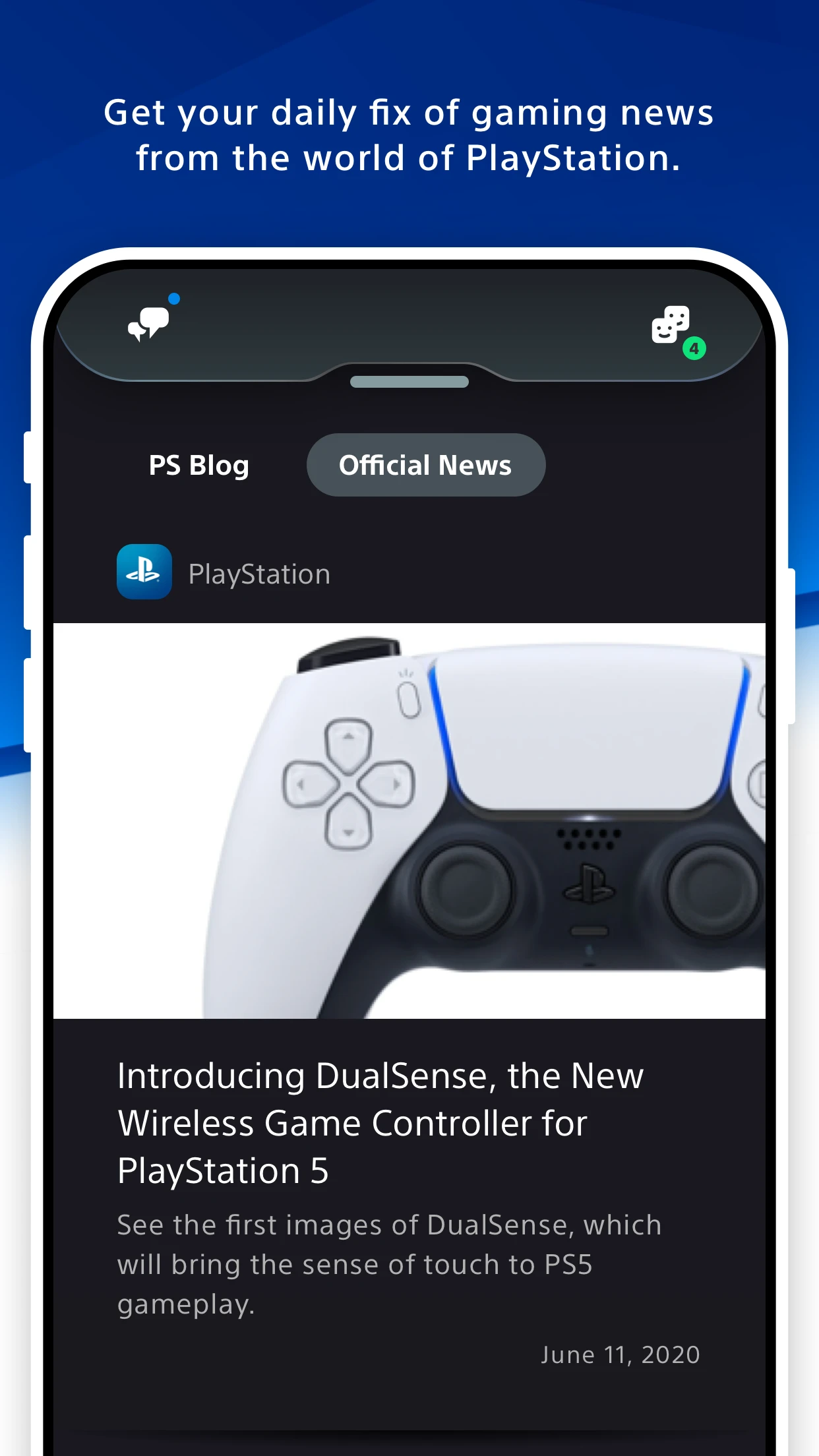 PlayStation App app store screenshot 6 — Unknown (iOS)