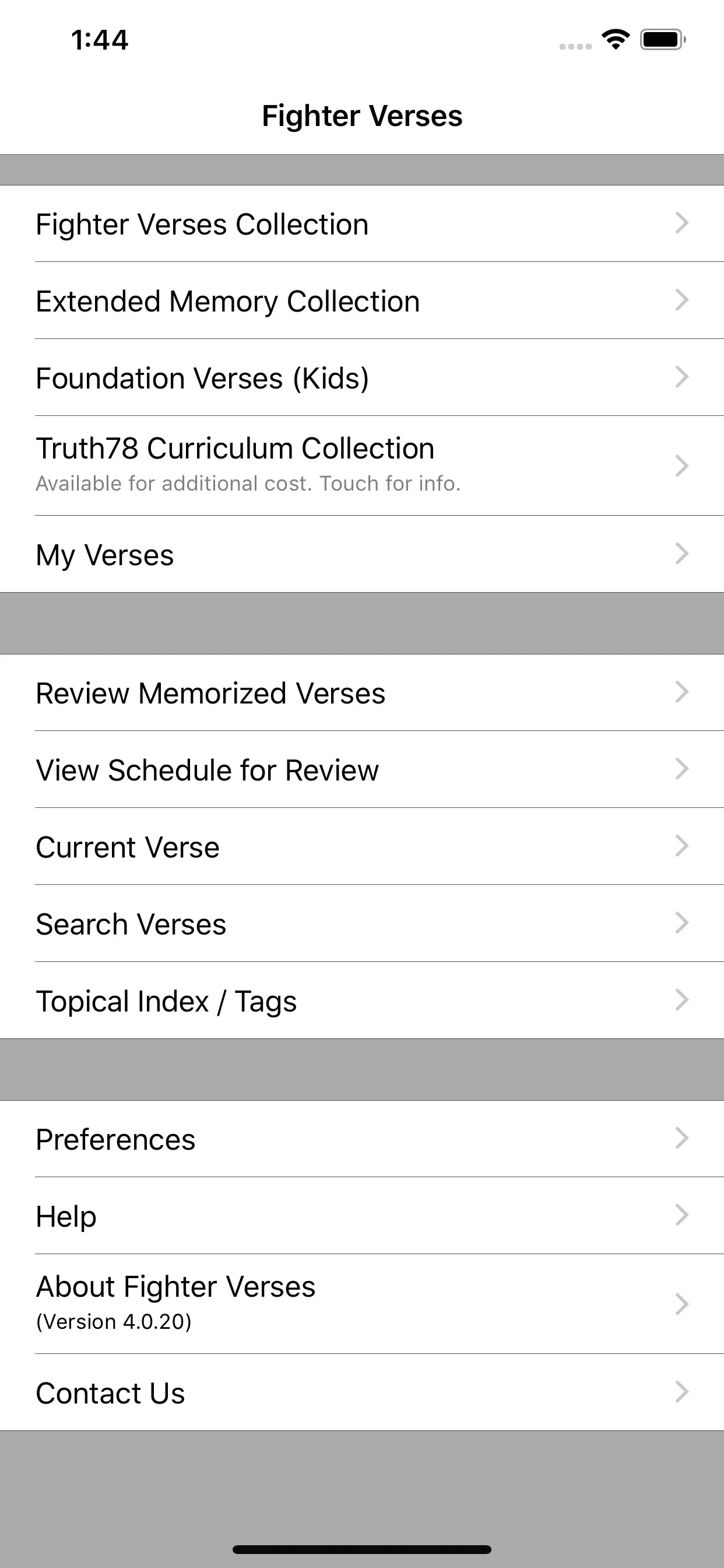 Fighter Verses: memorize Bible app store screenshot 5 — Unknown (iOS)