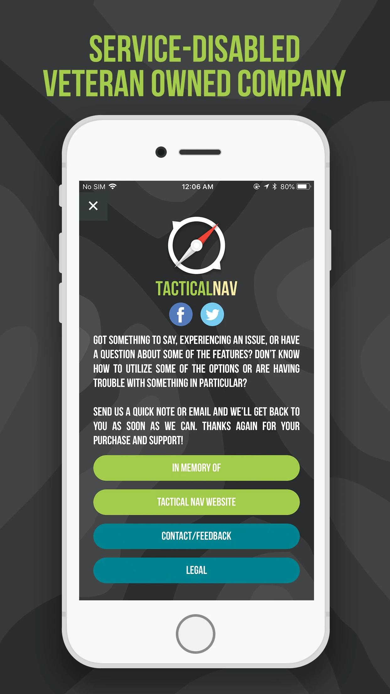 Tactical NAV app store screenshot 10 — Unknown (iOS)