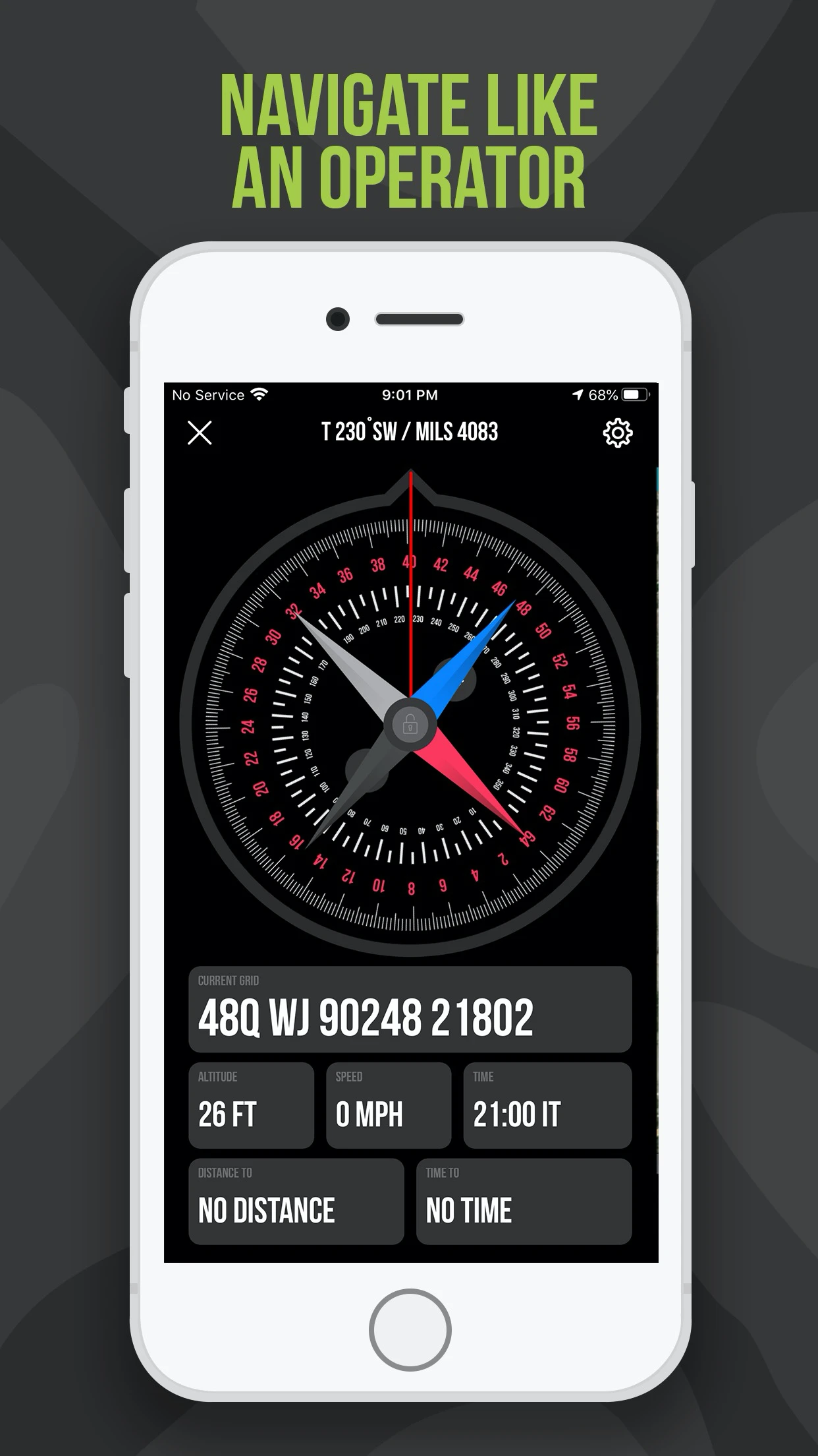 Tactical NAV app store screenshot 2 — Unknown (iOS)