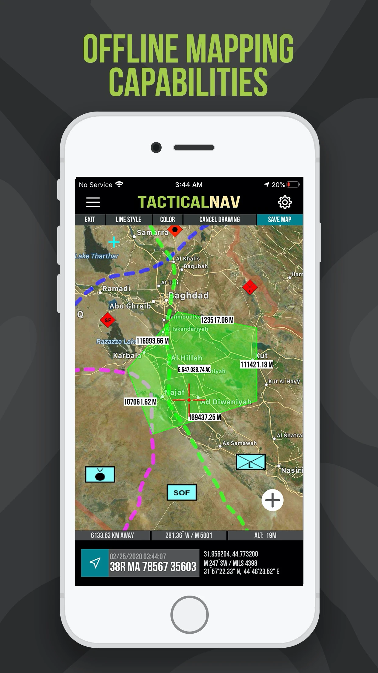 Tactical NAV app store screenshot 3 — Unknown (iOS)