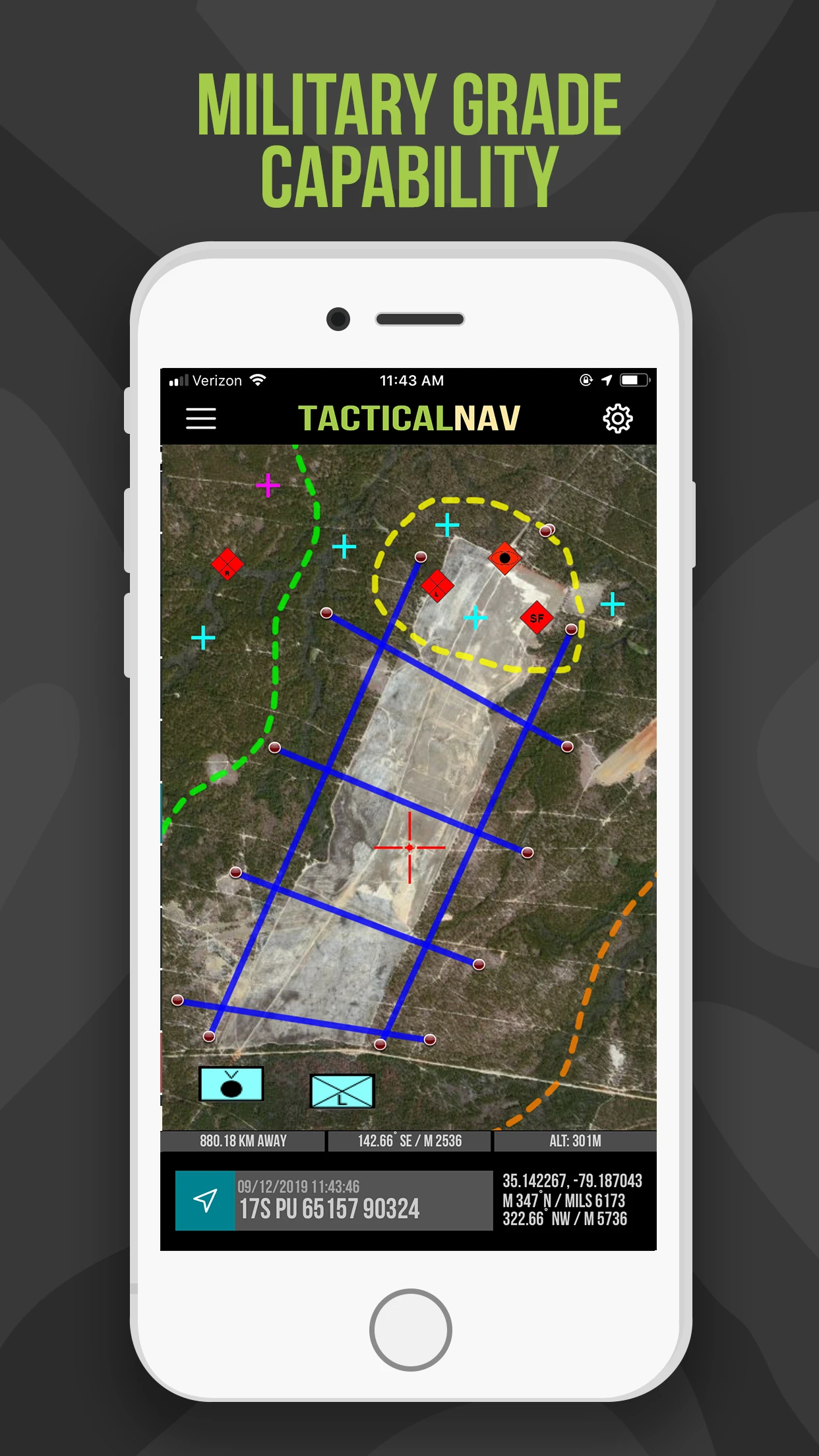 Tactical NAV app store screenshot 5 — Unknown (iOS)