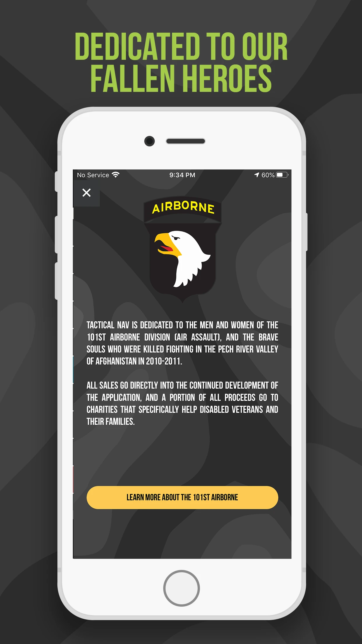 Tactical NAV app store screenshot 6 — Unknown (iOS)