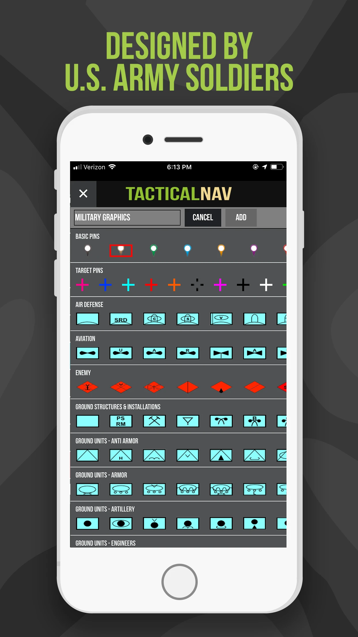 Tactical NAV app store screenshot 7 — Unknown (iOS)
