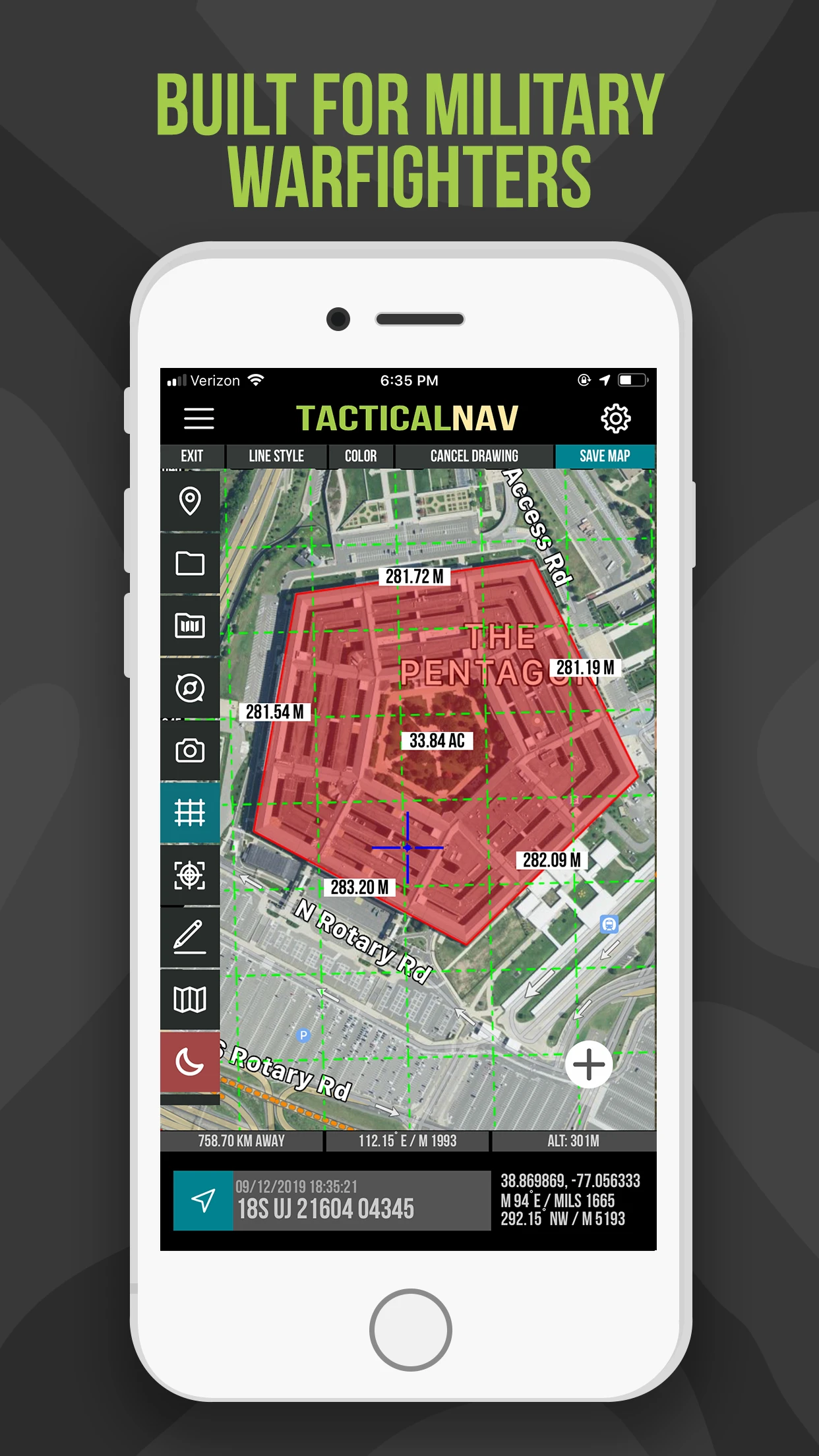 Tactical NAV app store screenshot 8 — Unknown (iOS)