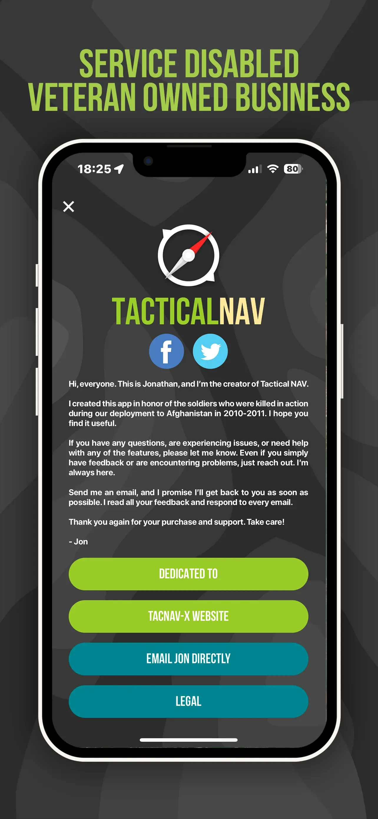 Tactical NAV app store screenshot 10 — Unknown (iOS)