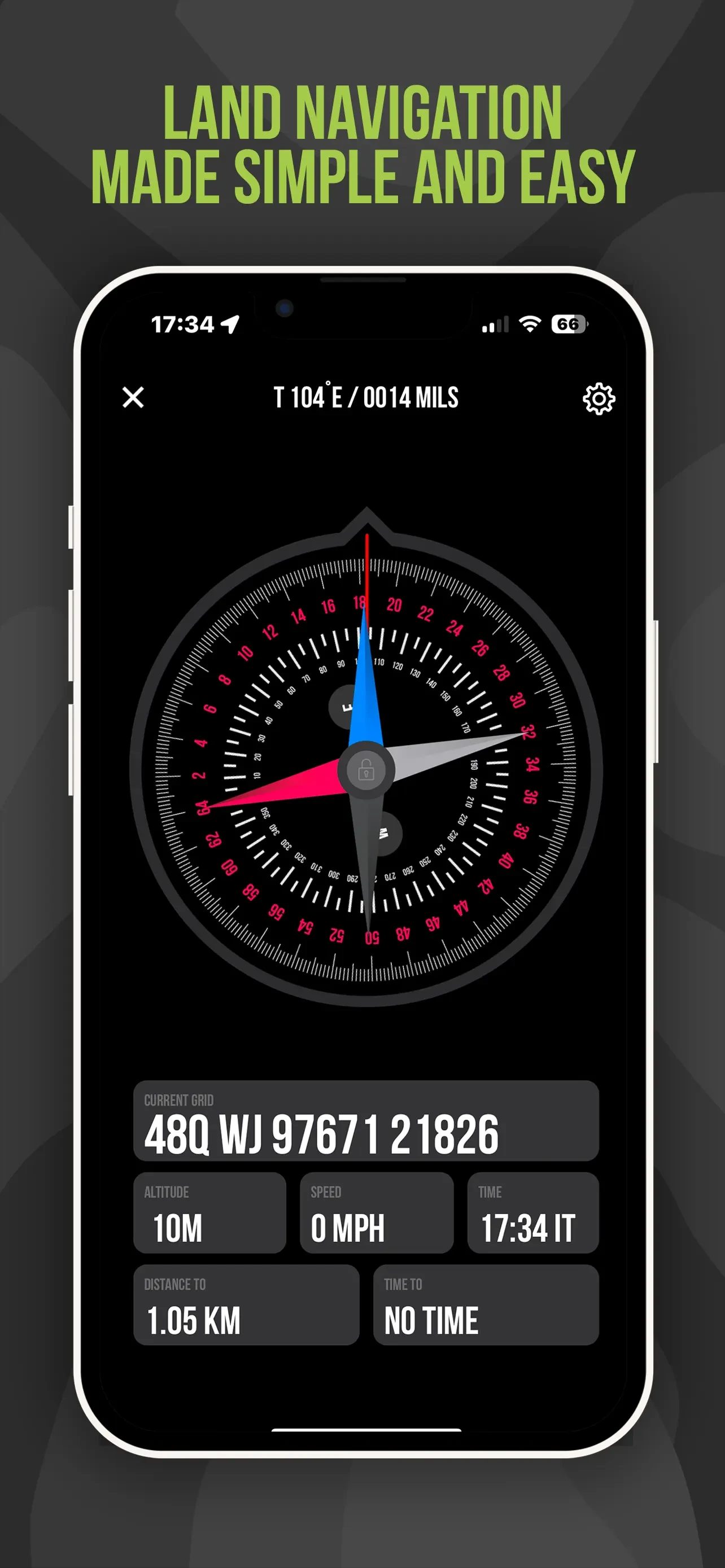 Tactical NAV app store screenshot 4 — Unknown (iOS)