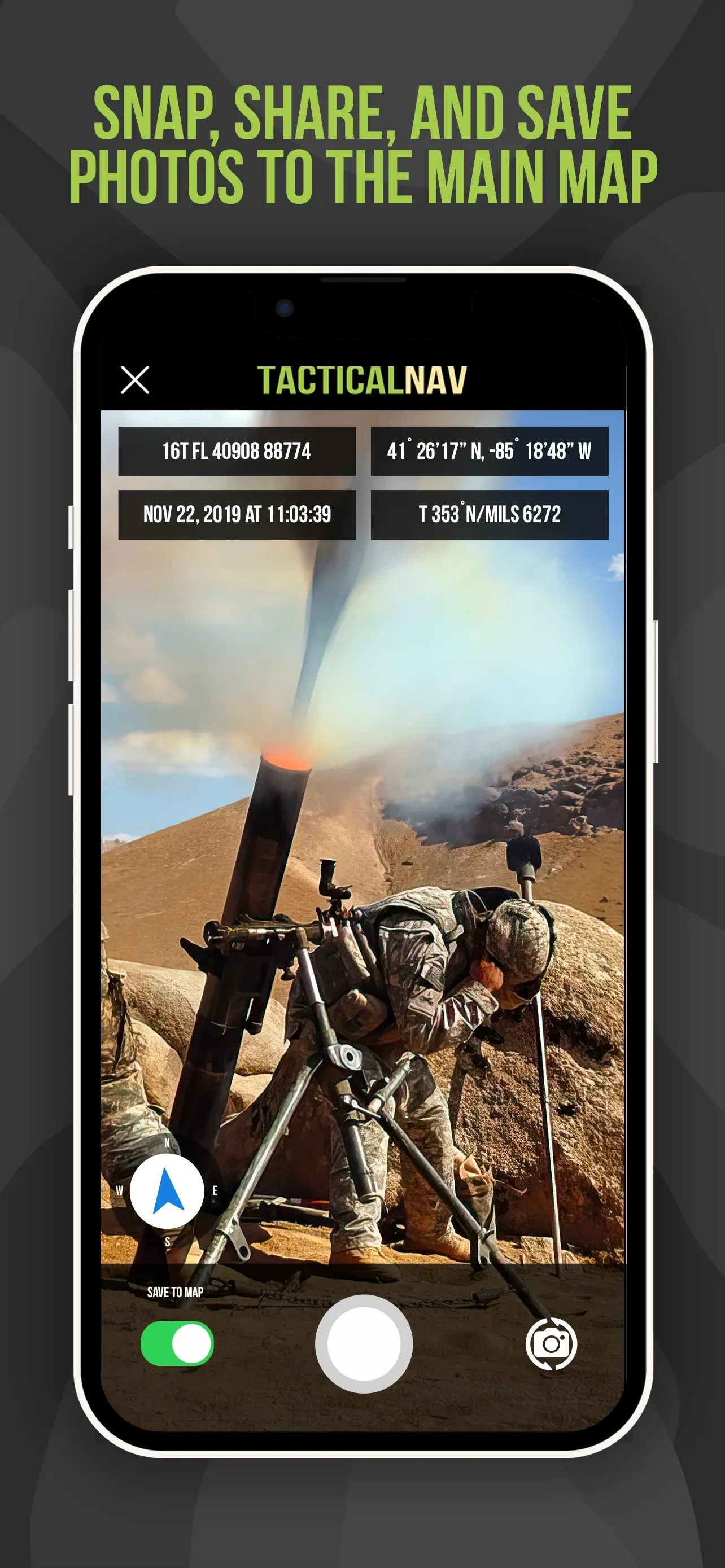 Tactical NAV app store screenshot 5 — Unknown (iOS)